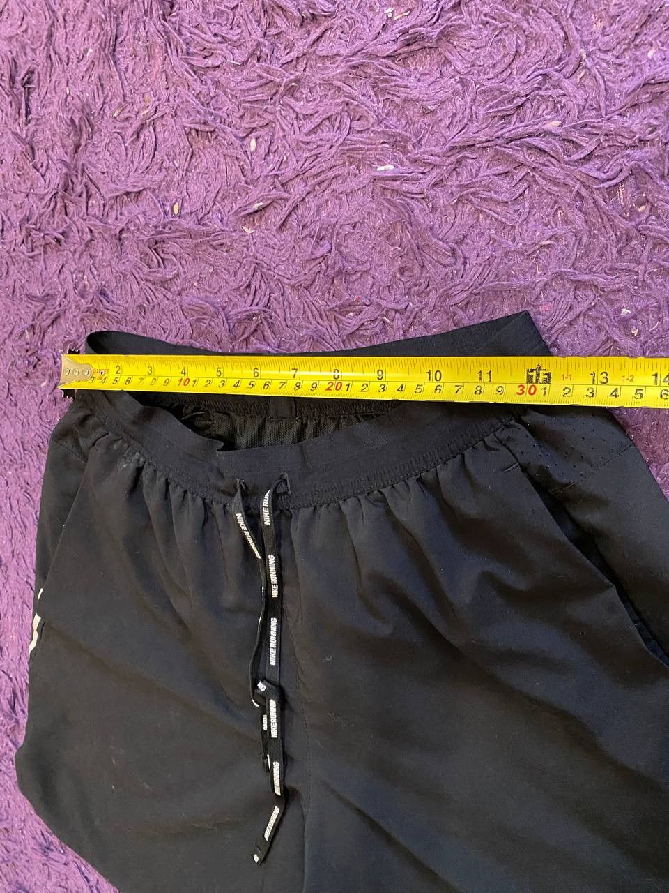 Nike Vintage DRI-FIT NIKE logo black shorts Y2K sportwear Size US 30 / EU 46 - 11 Thumbnail