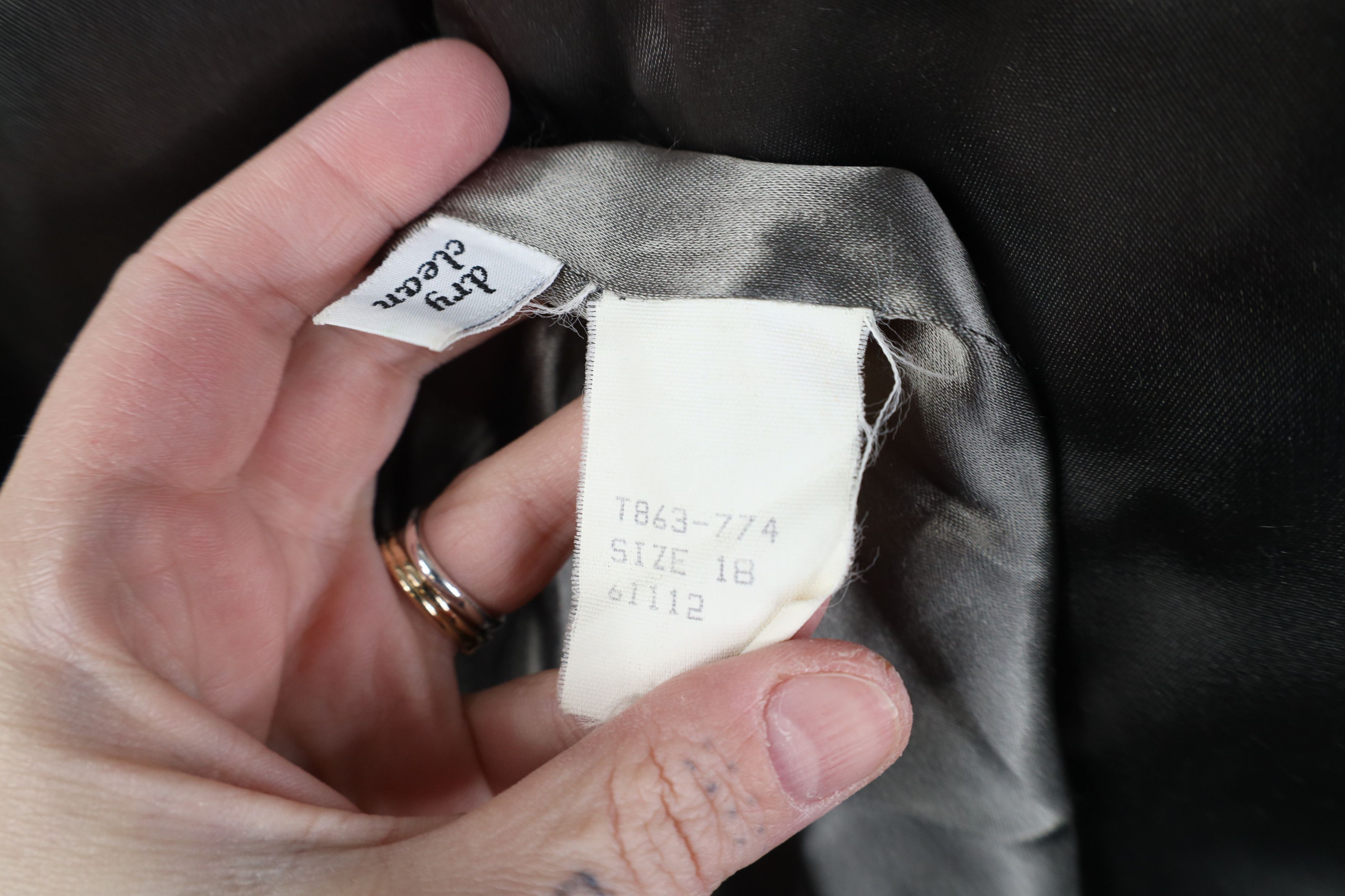 Pendleton Vintage 70s Pendleton Heavy Trench Coat Overcoat Gray USA Size XL / US 12-14 / IT 48-50 - 11 Thumbnail