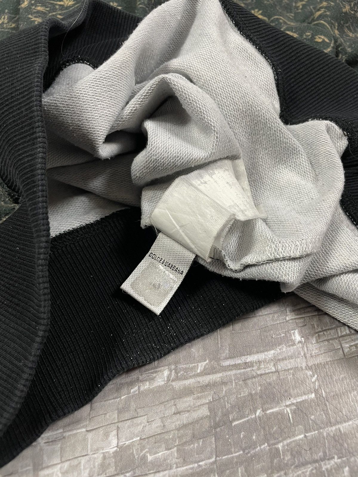 Dolce Gabbana Bee&Crown Monogram Rare Sweatshirt