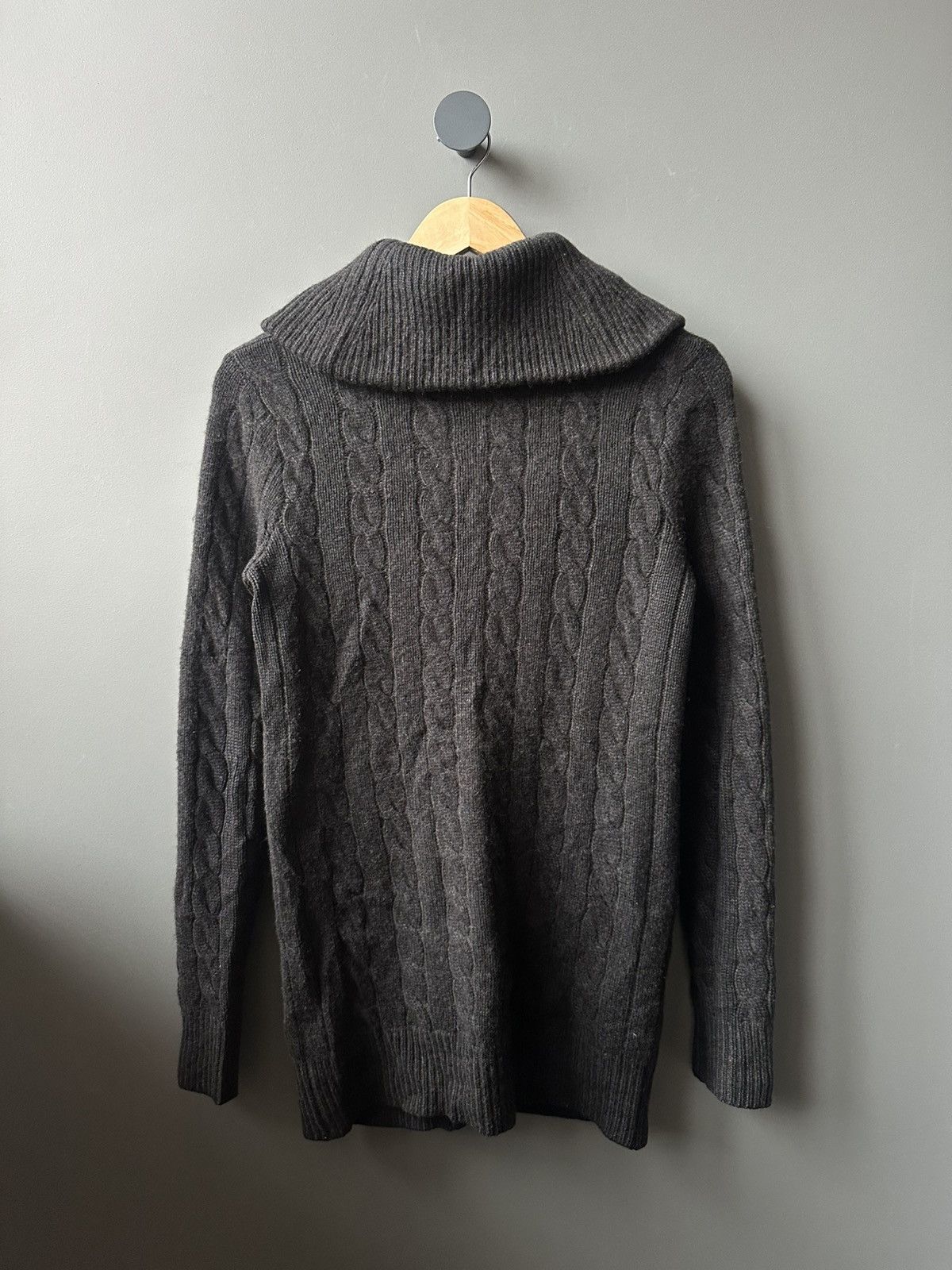 Ralph Lauren Ralph Lauren Cable Knit Cashmere Wool Cardigan Size M / US 6-8 / IT 42-44 - 6 Thumbnail