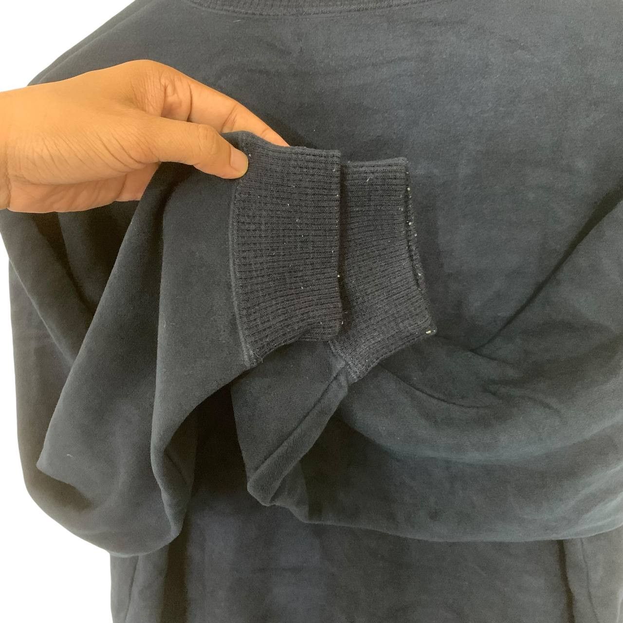 Hiroko Koshino Homme Hiroko Koshino Homme Sweatshirt Vintage Medium Navy Blue Size US M / EU 48-50 / 2 - 4 Thumbnail