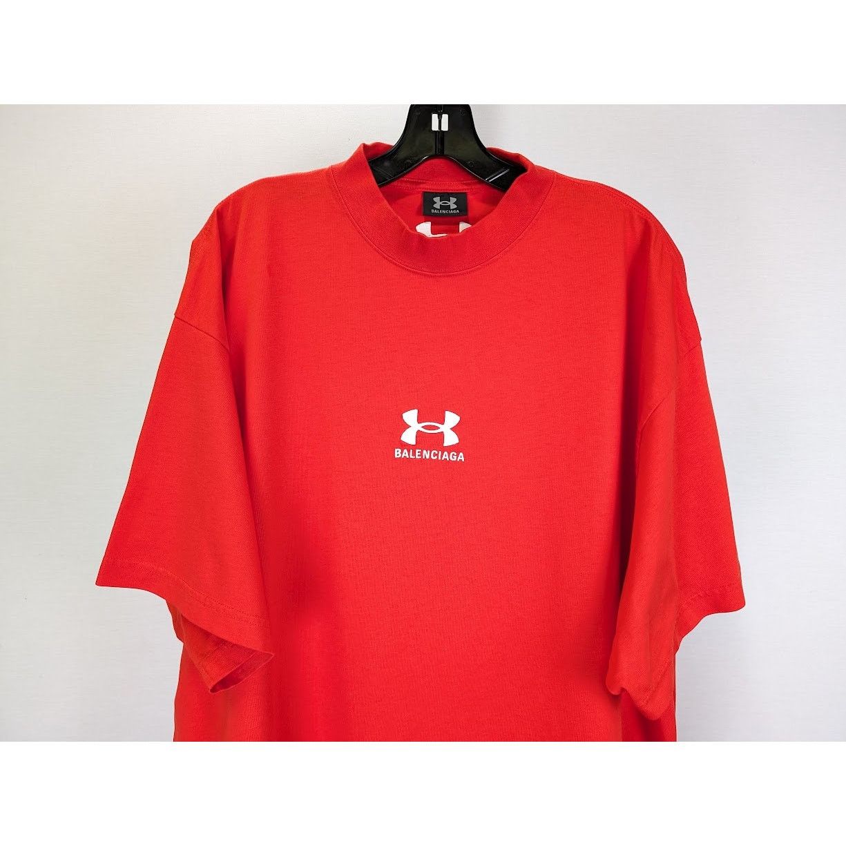 Balenciaga × Under Armour o1rshd1 DUP / Q:2 / T-Shirt Vintage Jersey in Red/White Size US L / EU 52-54 / 3 - 4 Thumbnail