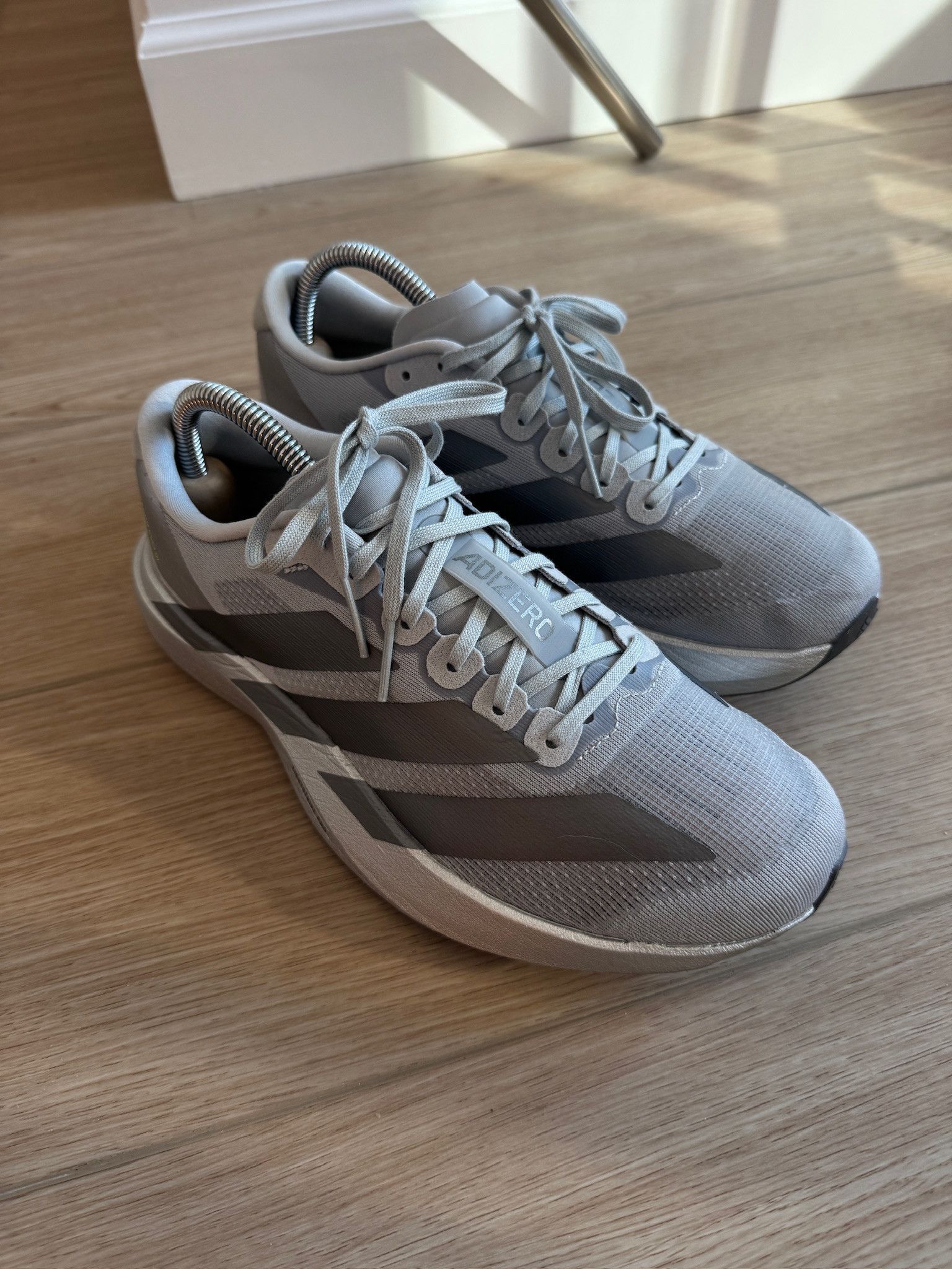Adidas Adidas Adizero EVO SL Silver Size US 7 / EU 40 - 7 Thumbnail