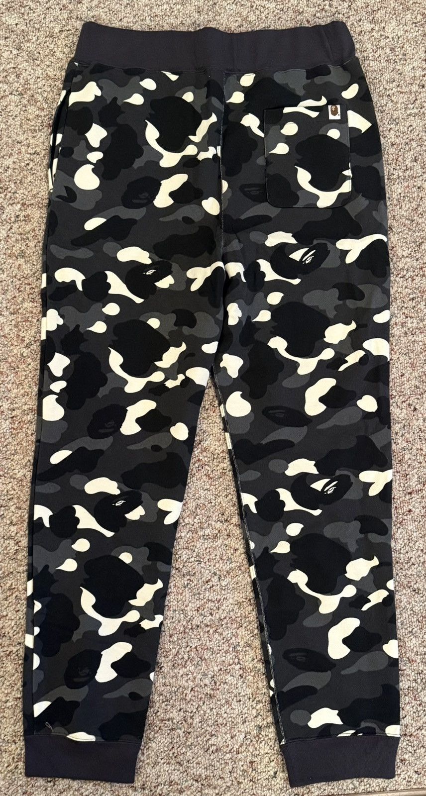 Bape Bape Shark Black Camo Jogger Sweatpants Size US 34 / EU 50 - 6 Thumbnail
