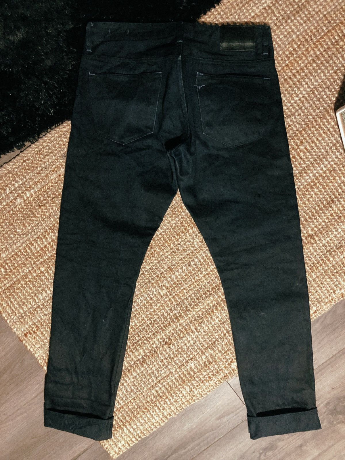 Benzak Denim Developers B-01 SLIM 15 oz. midnight blue selvedge Size US 36 / EU 52 - 2 Thumbnail