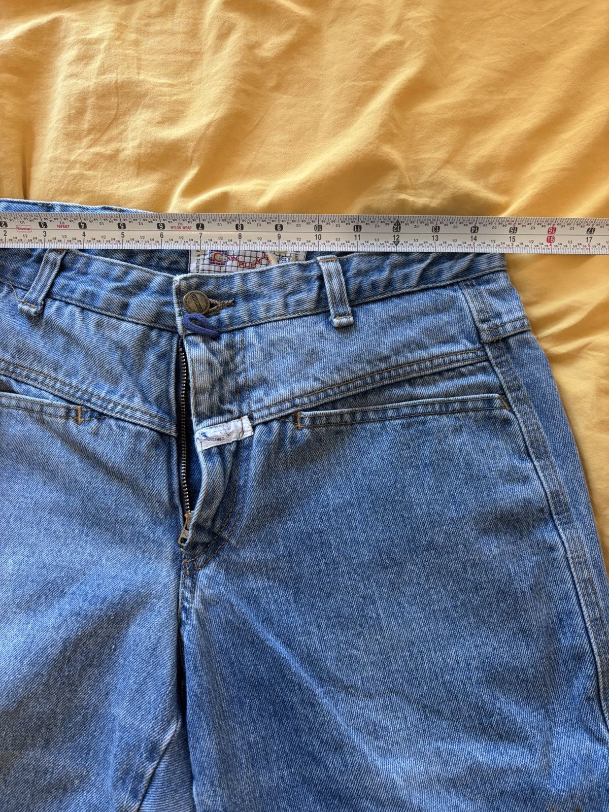Marithe + Francois Girbaud Marithé + François Girbaud Denim – Size 9/10 – High-Waisted Size 32" / US 10 / IT 46 - 10 Thumbnail