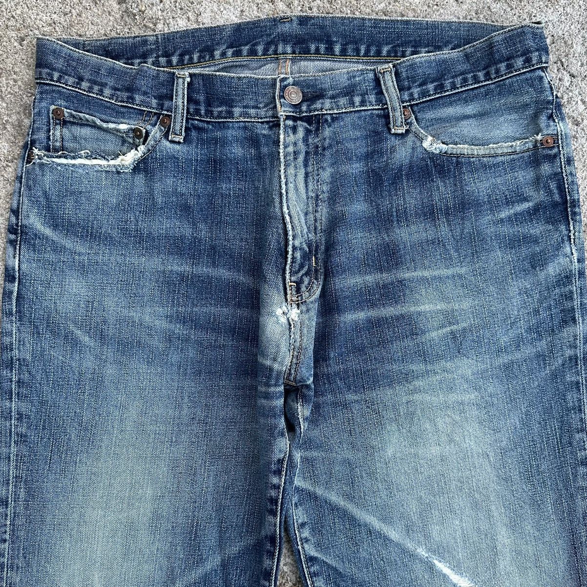 Undercover × Uniqlo Vintage Uniqlo S-002 Distressed Straight Japan Denim W36 Size US 36 / EU 52 - 3 Thumbnail
