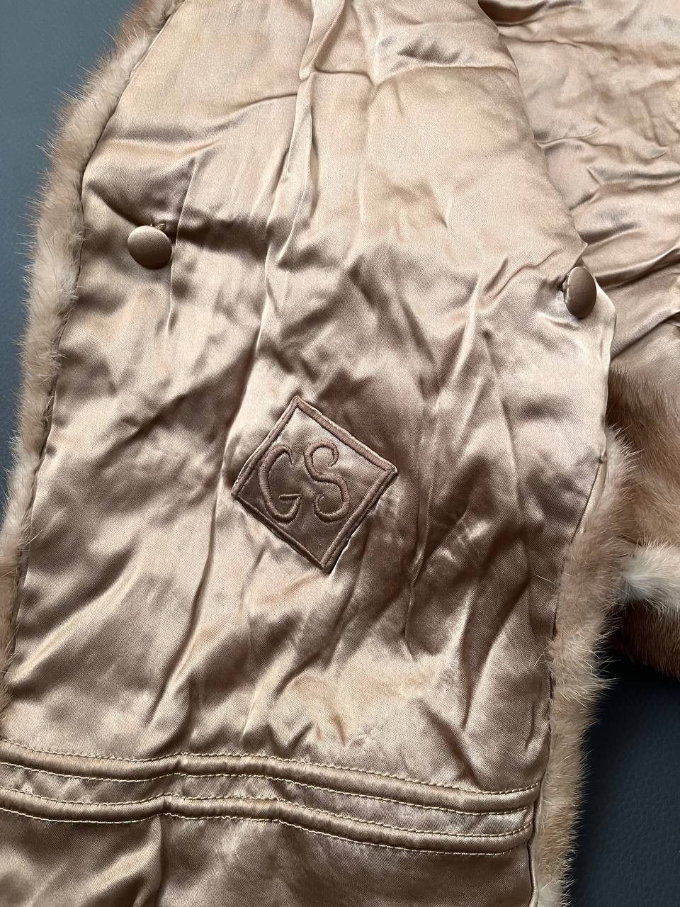 Dolce & Gabbana × Hysteric Glamour Caramel Mink Stole | 50s Mink Fur Coat | vintage 1950s Fur Wrap Stole Fur Coat Mink Coat Size S / US 4 / IT 40 - 3 Thumbnail
