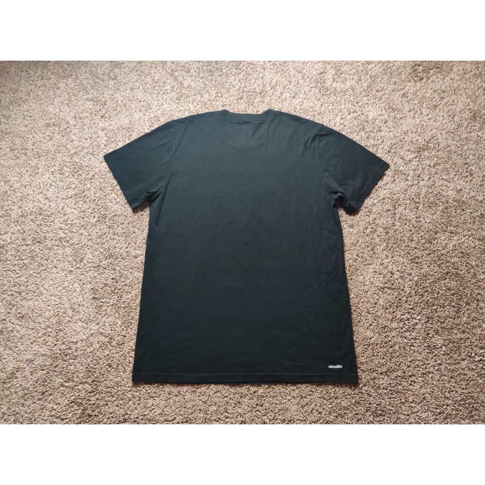 Adidas Adidas Shirt Adult Mens Large Black Football Spell Out Logo Size US L / EU 52-54 / 3 - 6 Thumbnail
