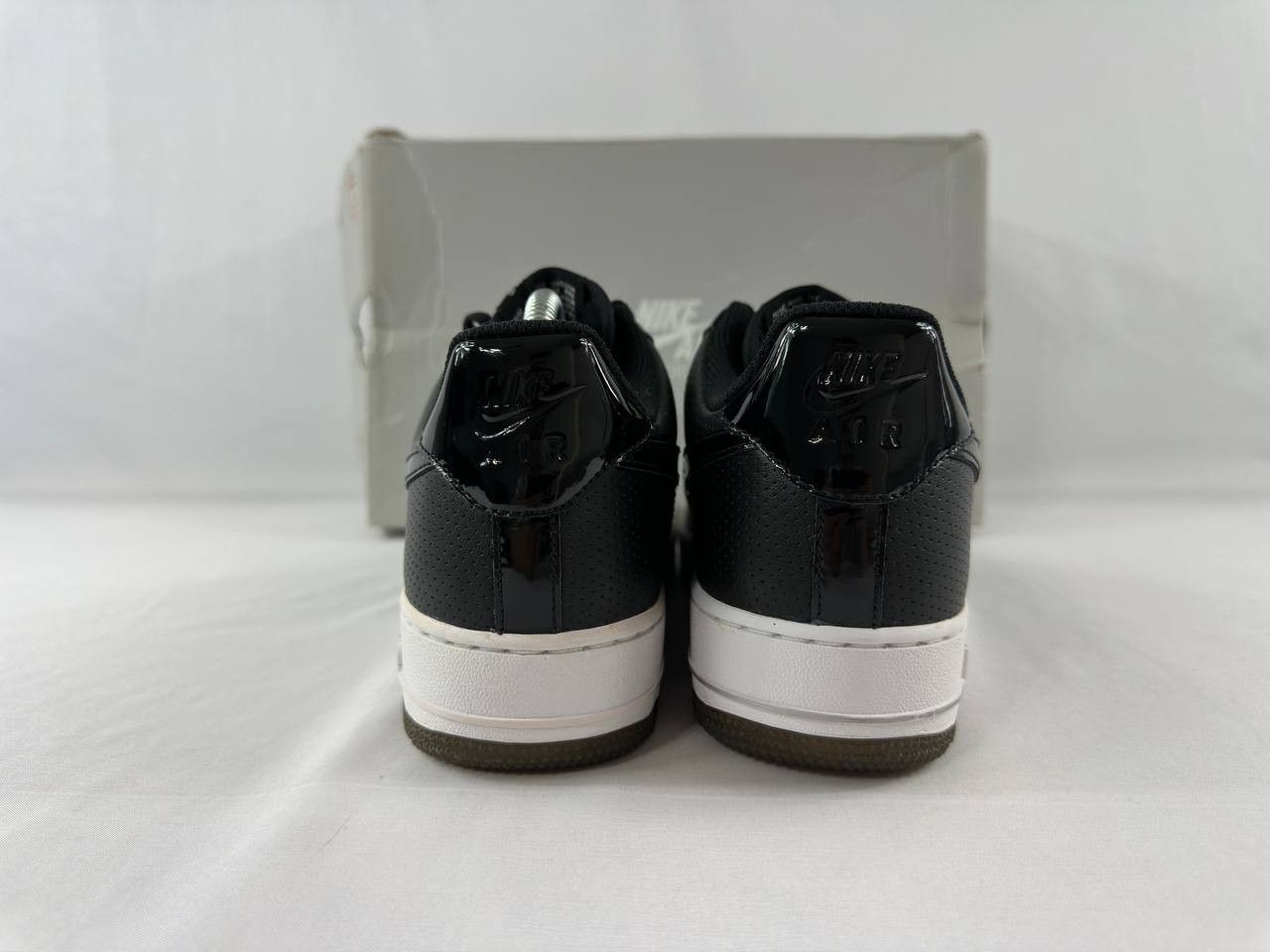 Nike Nike Air Force 1 '07 'Black Silver' 2010 Size US 7.5 / EU 40-41 - 11 Thumbnail