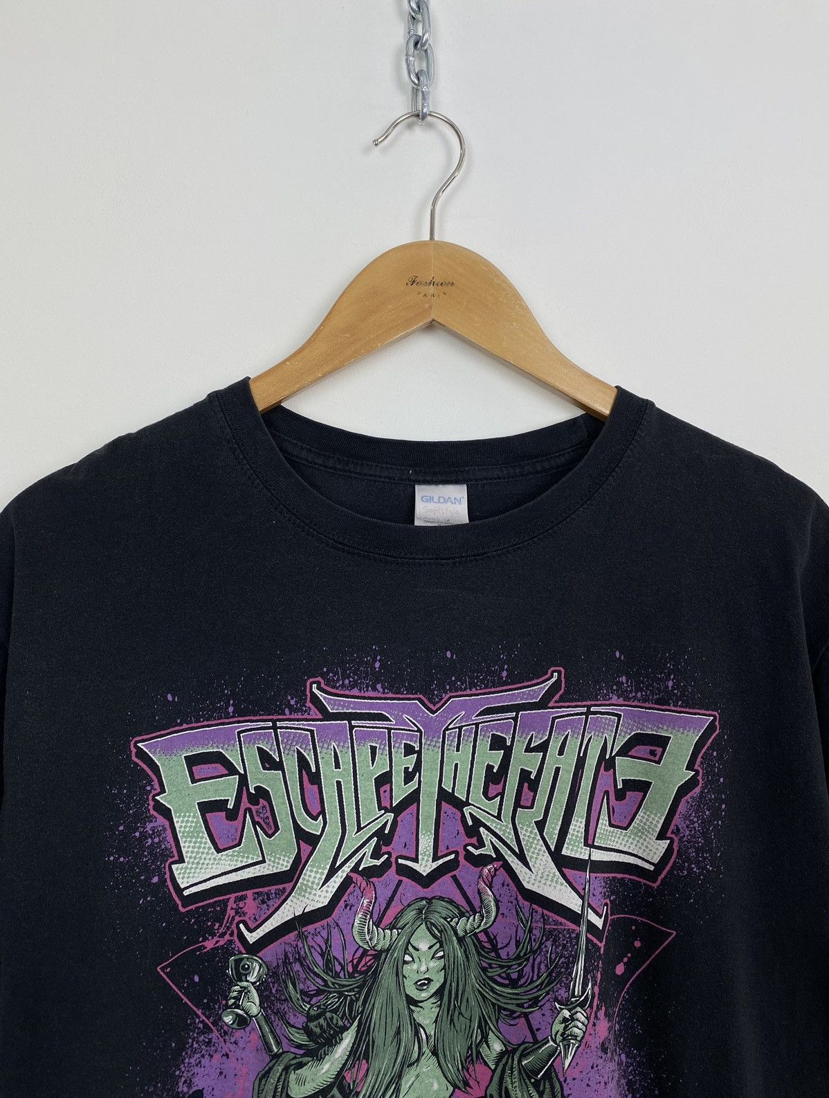 Band Tees Gildan Escape The Fate Short Sleeve T-Shirt Men Size L Black Size US L / EU 52-54 / 3 - 2 Thumbnail