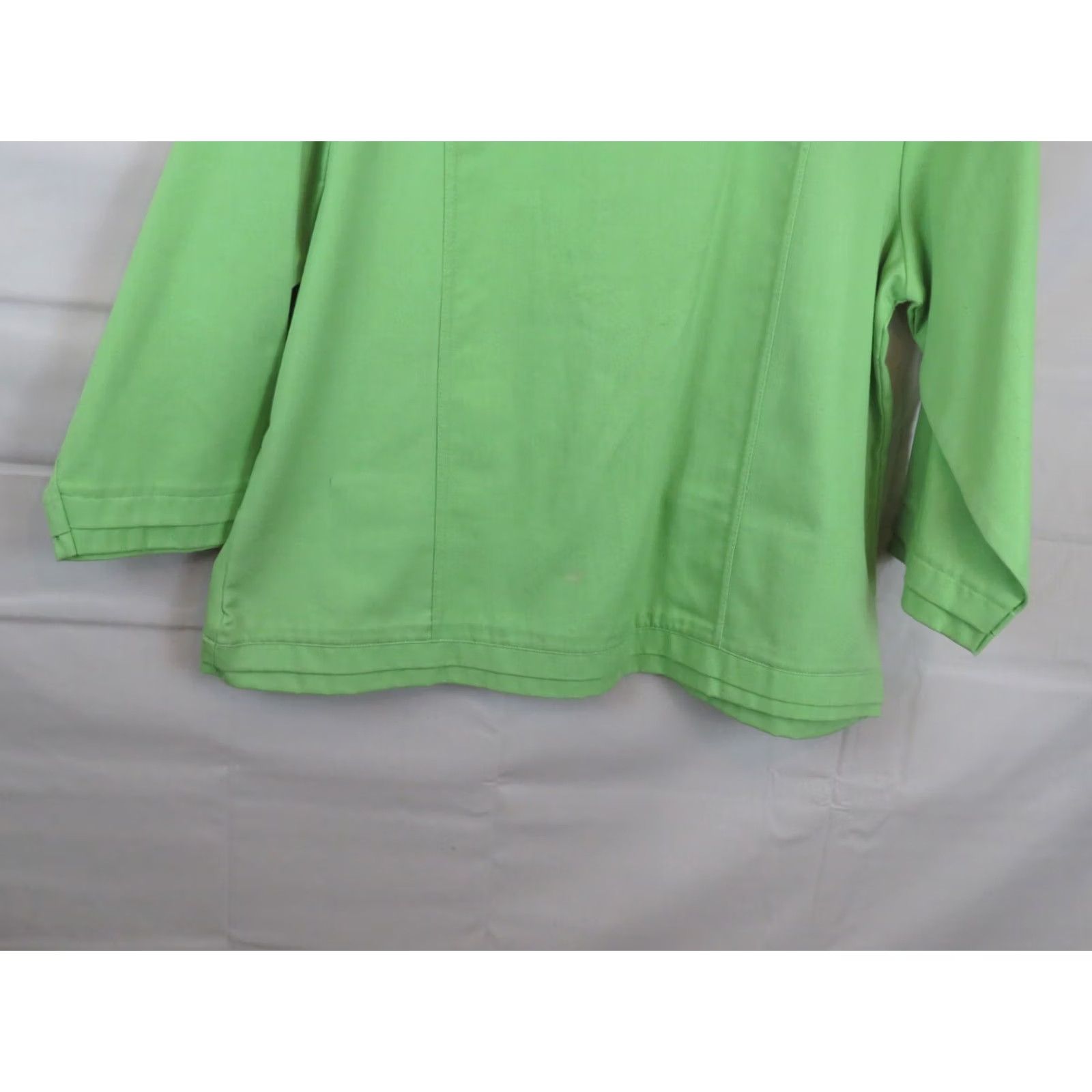 Vintage VINTAGE Newport Beach Green Jacket Hartfield design 1X coat Women White Beach XL Size XL / US 12-14 / IT 48-50 - 6 Thumbnail
