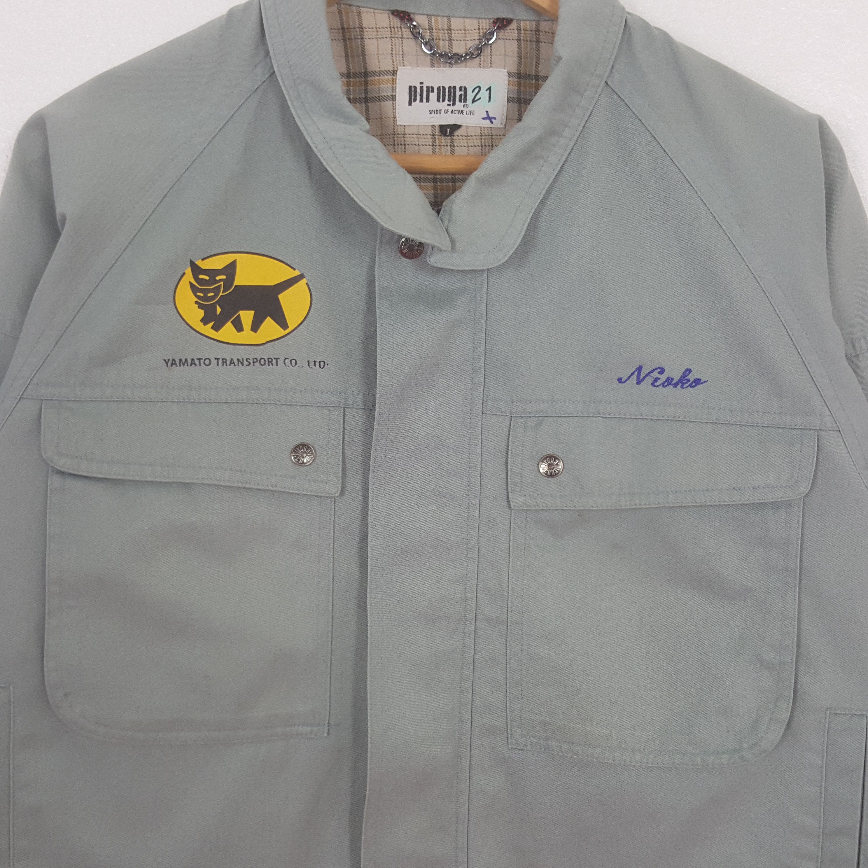 Japanese Brand Vintage Yamato Transport Japanese Uniform Jacket C315N2 Size US M / EU 48-50 / 2 - 4 Thumbnail