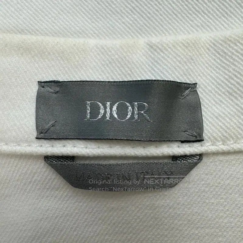 Dior Dior Men's White Oversized Jacket . Size US XXL / EU 58 / 5 - 6 Thumbnail