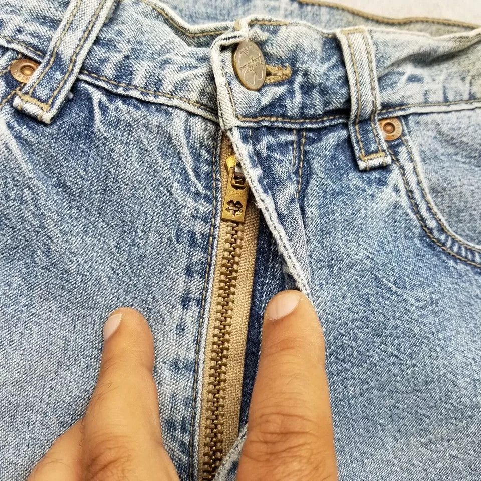 Lucky Brand VINTAGE Lucky Brand Womens 28x29 Denim Distressed Flared Size 28" / US 6 / IT 42 - 9 Thumbnail