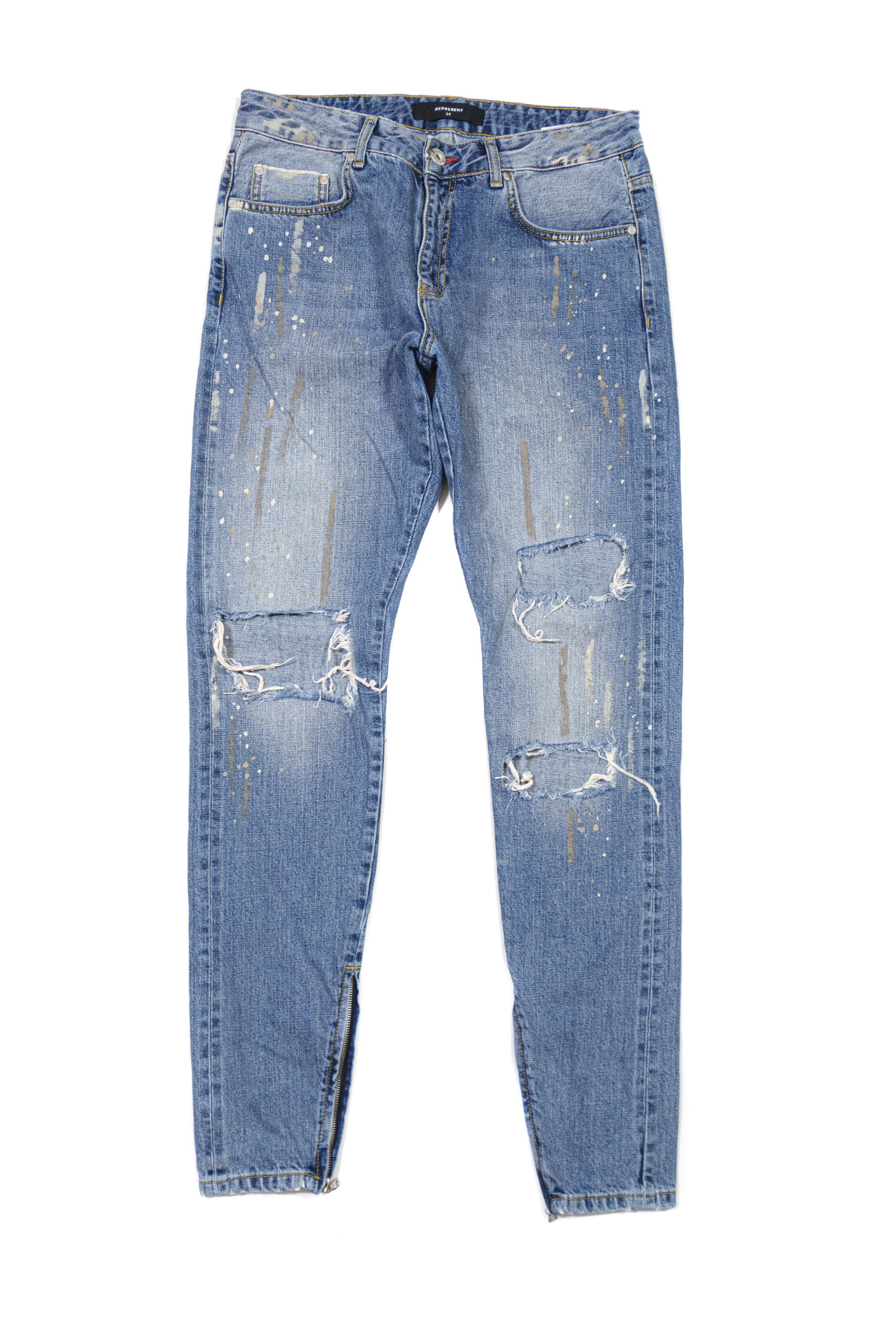 Represent Clo. Represent repairer selvedge denim | Grailed