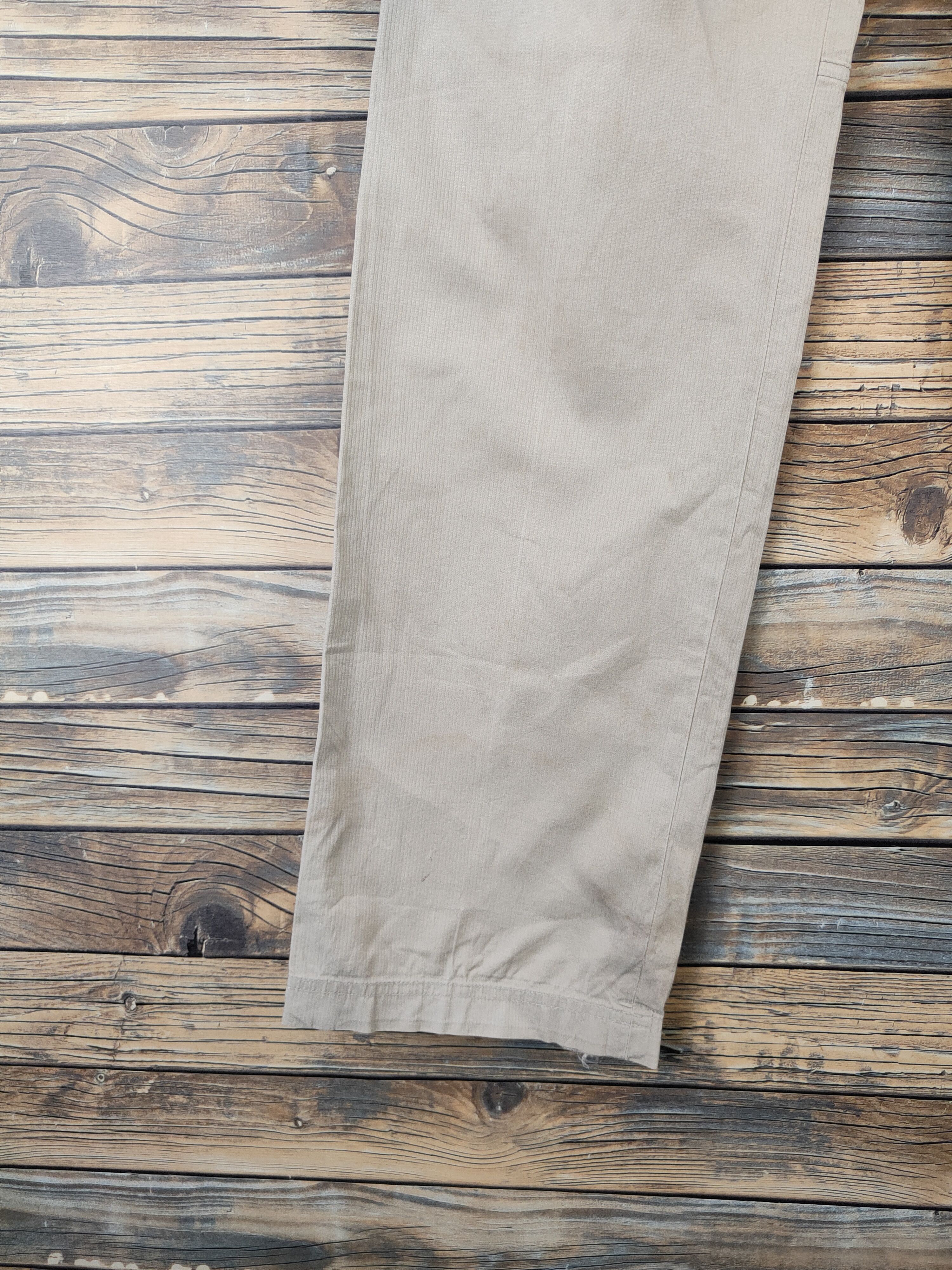 Japanese Brand DL Boycott Beige Multipocket Cargo Pants #2380 Size US 32 / EU 48 - 4 Thumbnail