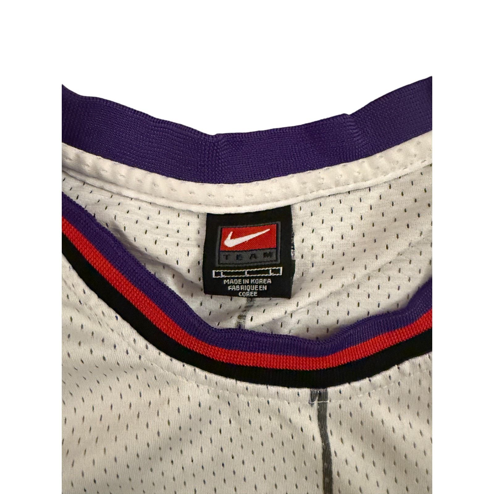 Nike Toronto Raptors Vince Carter # 15 Jersey Mens Large White Size US L / EU 52-54 / 3 - 3 Thumbnail