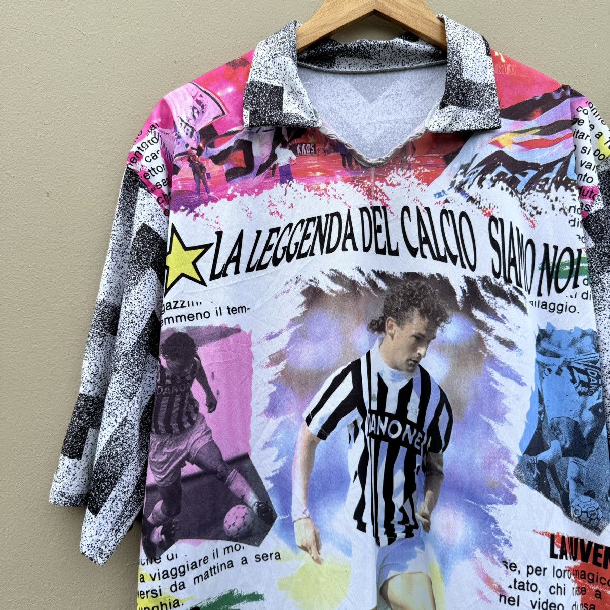 Vintage Vintage baggio juventus 90s football jersey Size US XL / EU 56 / 4 - 2 Thumbnail