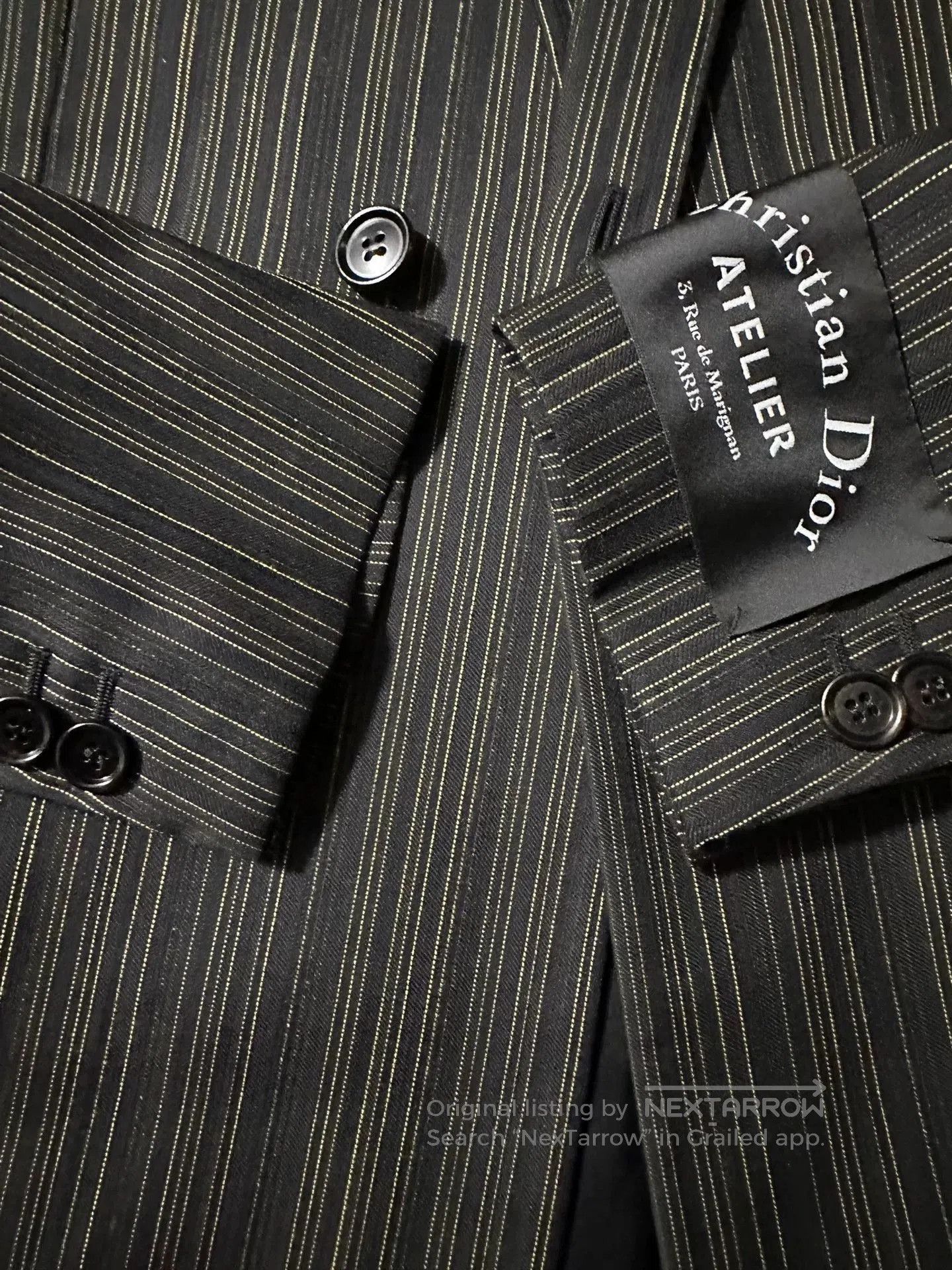 Dior Dior Homme 18AW Cross Suit Jacket. Size US S / EU 44-46 / 1 - 5 Thumbnail