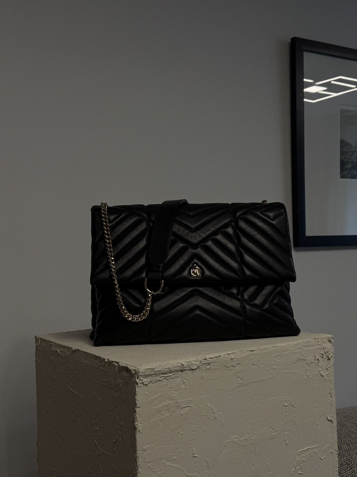 Lanvin Lanvin Black Sugar Quilted shoulder bag Size ONE SIZE - 8 Thumbnail