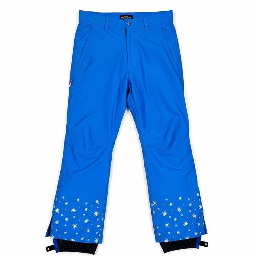 686 Vintage 686 Enterprises Men's Large Blue Snowboarding Pants Size US 34 / EU 50 - 1 Thumbnail