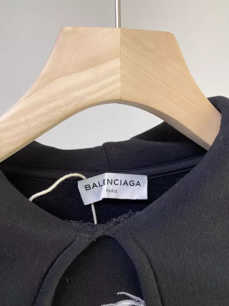 Balenciaga Balenciaga Sanskrit doll collar hoodie 2504-Nextarrow Size US XS / EU 42 / 0 - 3 Thumbnail
