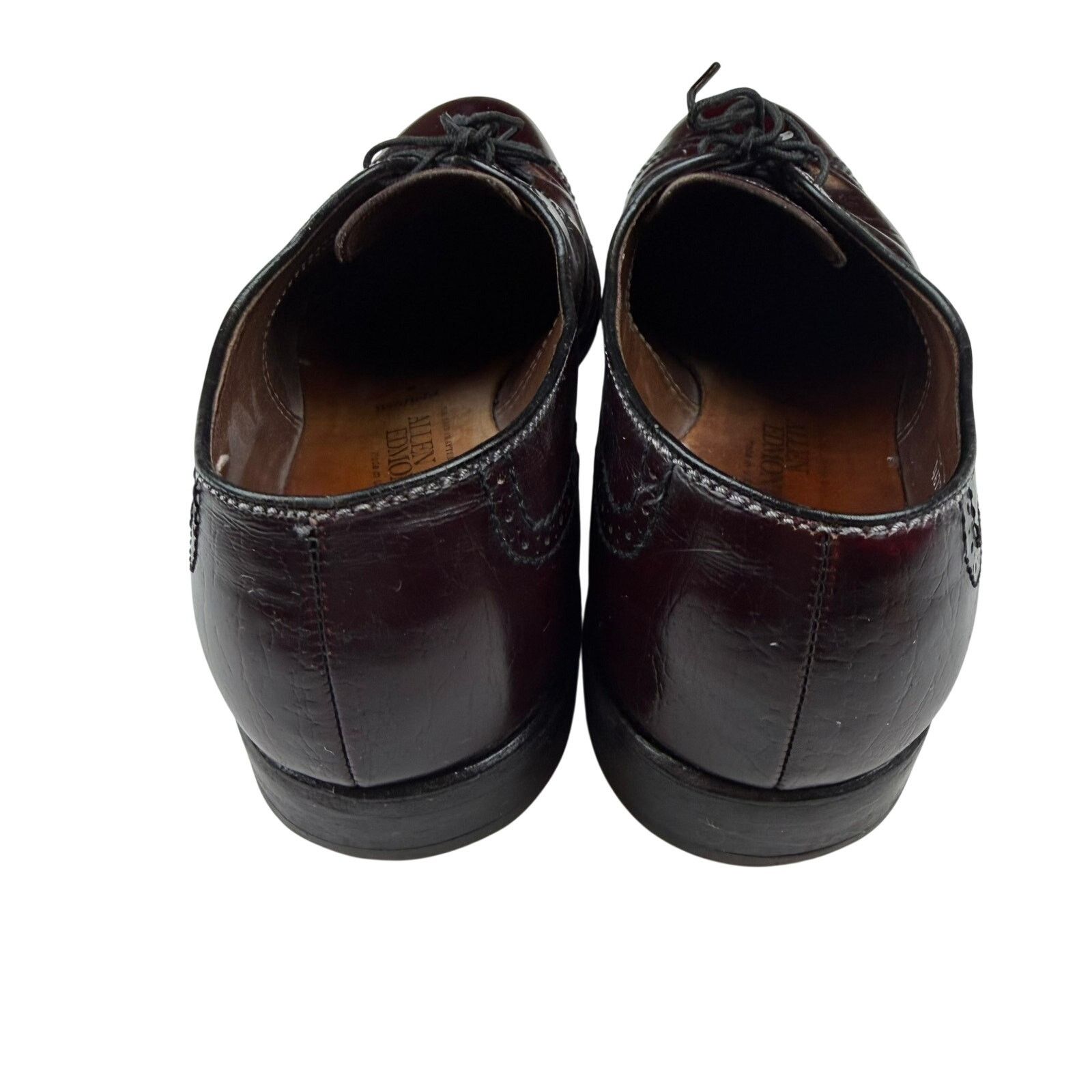 Allen Edmonds Allen Edmonds Winfield Oxford 10.5D Burgundy Dress Shoes Size US 10.5 / EU 43-44 - 5 Thumbnail