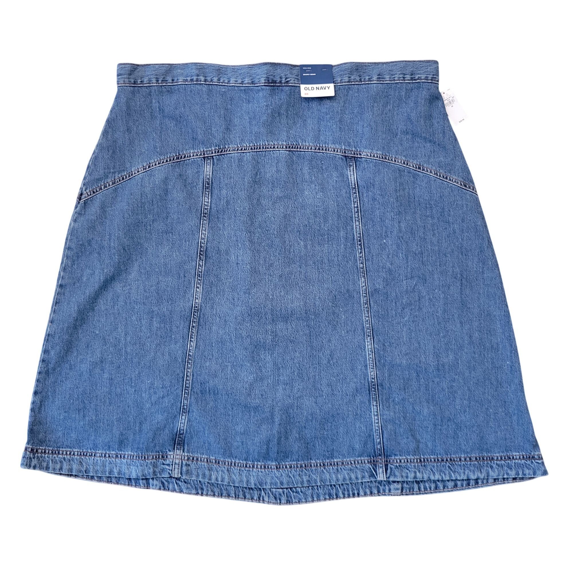 Old Navy Old Navy 20 Blue Jean Denim Skirt A Line Western Modest Chur Size 42" / US 20 - 1 Thumbnail