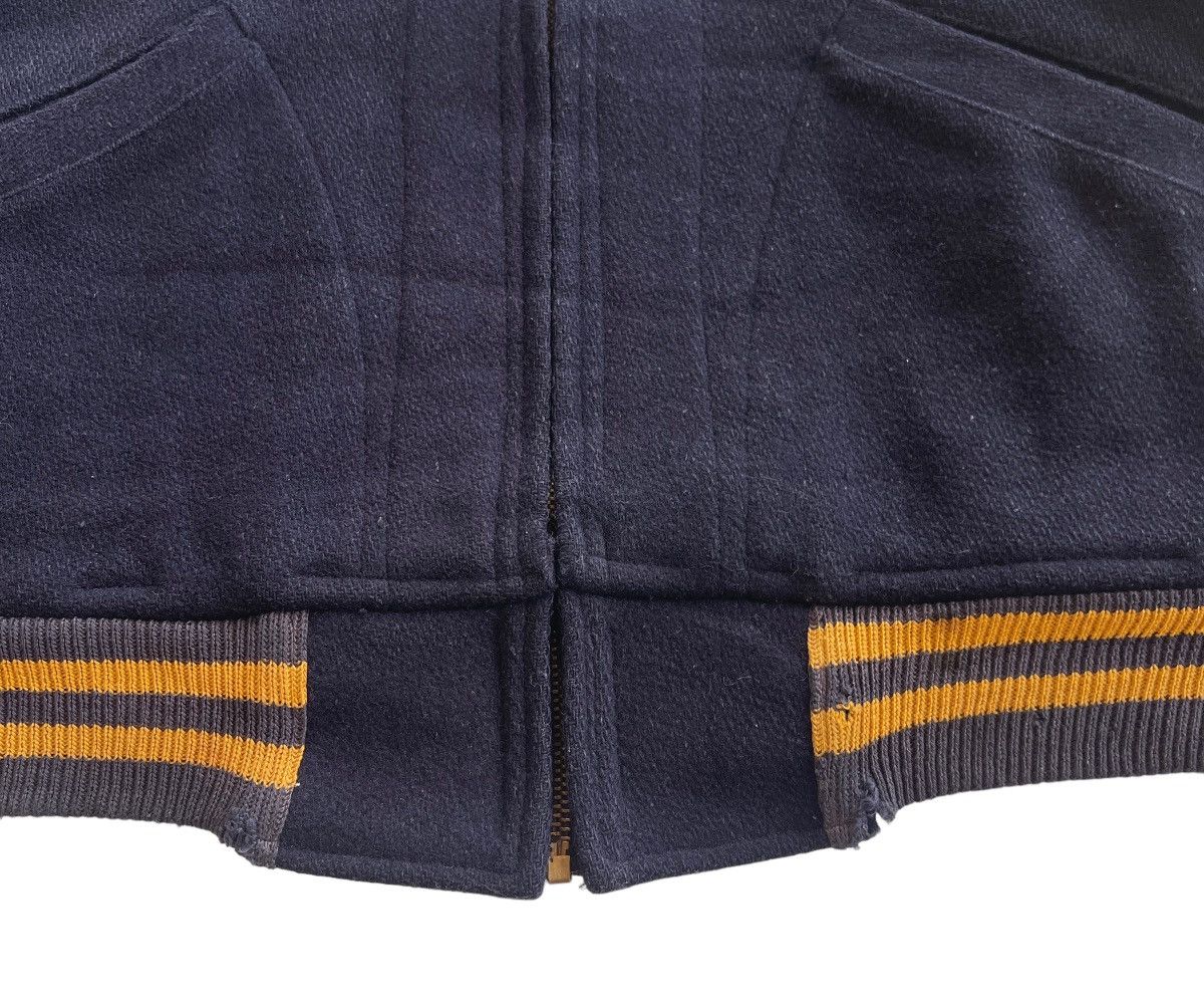 Vintage Vintage 50s Champions Running Man Distressed Varsity Jacket Size US M / EU 48-50 / 2 - 8 Thumbnail