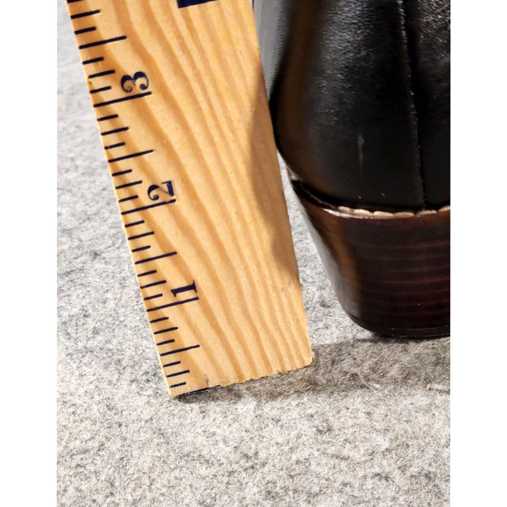 Vionic Vionic Boots Womens 8 W Black Leather Jolene Ankle Booties Zip Low Heel Size US 9 / IT 39 - 7 Thumbnail