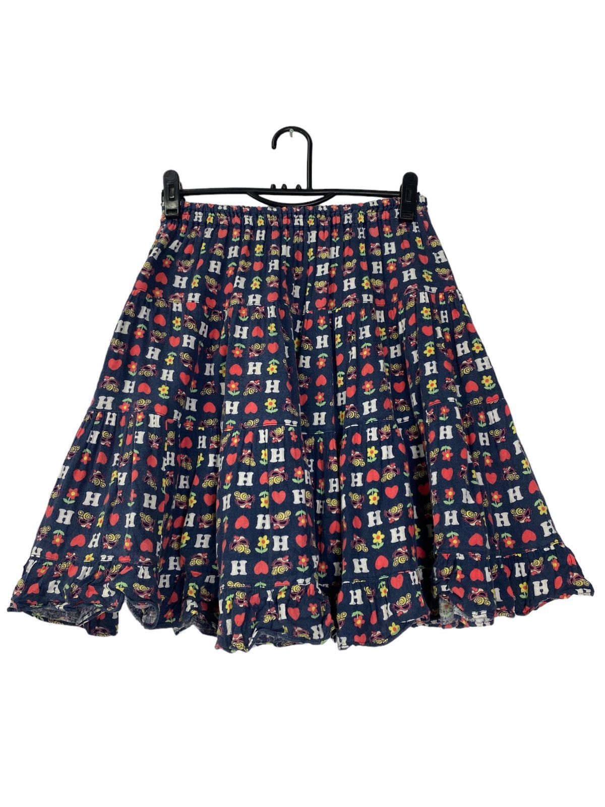 Hysteric Glamour Vintage Hysteric Midi Skirt Overprinted Size 22" - 1 Thumbnail