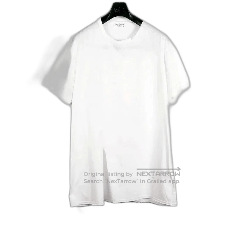 Yohji Yamamoto Yohji Yamamoto Irregular Cut Short Sleeve Tee Size US L / EU 52-54 / 3 - 1 Thumbnail