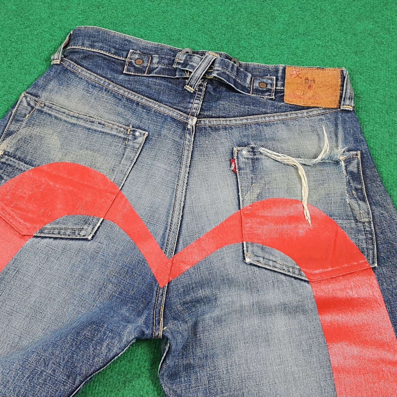 Evisu Vintage Evisu Japan Selvedge Custom Daicock Jeans C280N20 Size US 31 - 2 Thumbnail