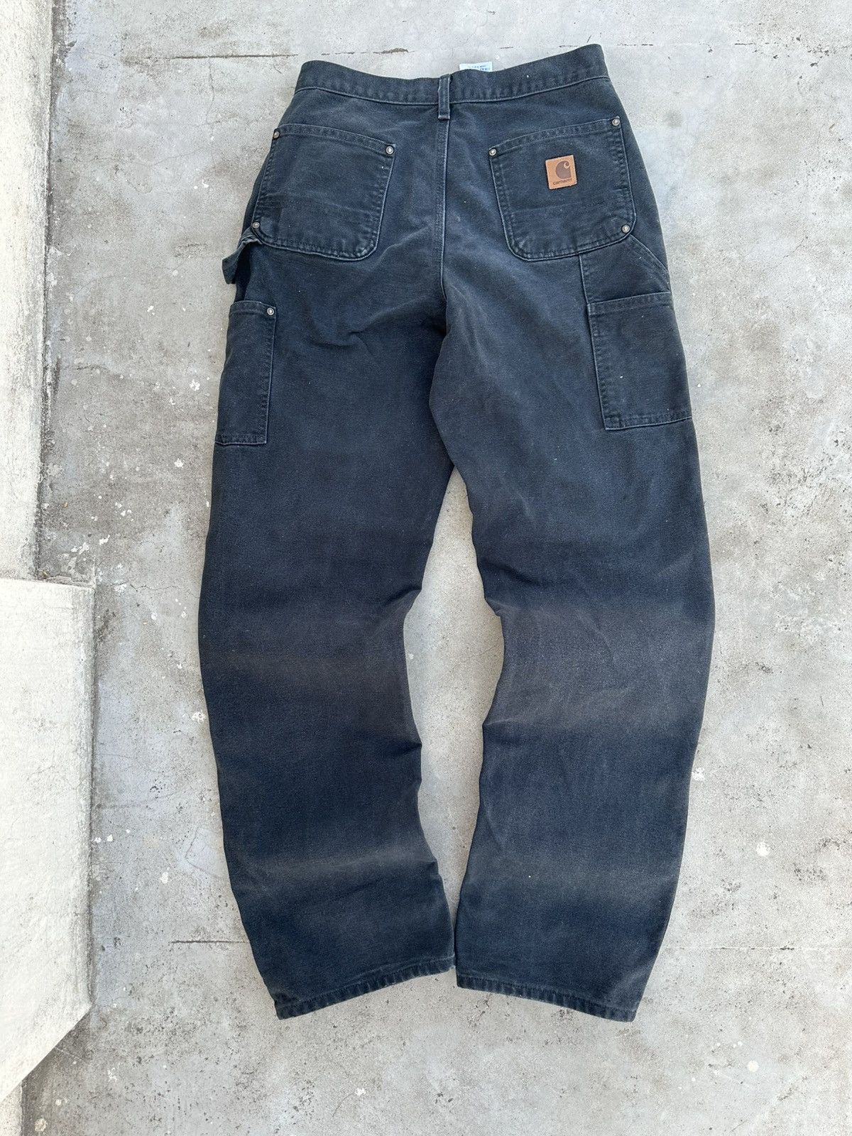 Carhartt × Vintage Vintage Carhartt Double Knee Work Pants – 30x34, Loose Fit Size US 30 / EU 46 - 7 Thumbnail