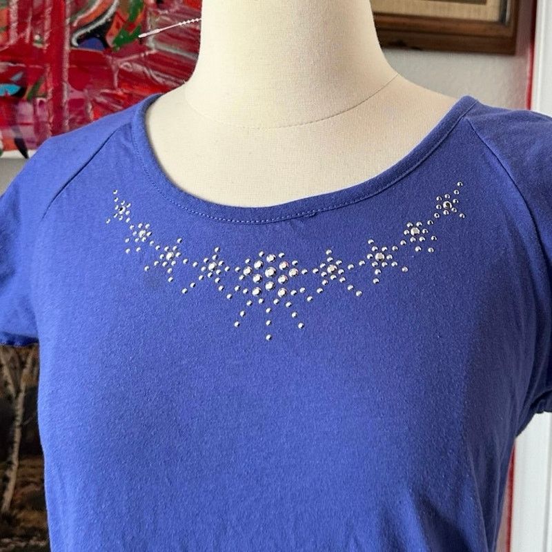 Other dream out loud bedazzled blue shirt Size XL / US 12-14 / IT 48-50 - 2 Thumbnail