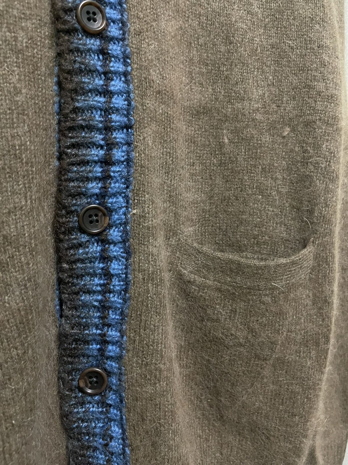 Frapbois × Issey Miyake × Japanese Brand Frapbois Bigi Sample Cardigan Knitwear Japan Size US M / EU 48-50 / 2 - 7 Thumbnail