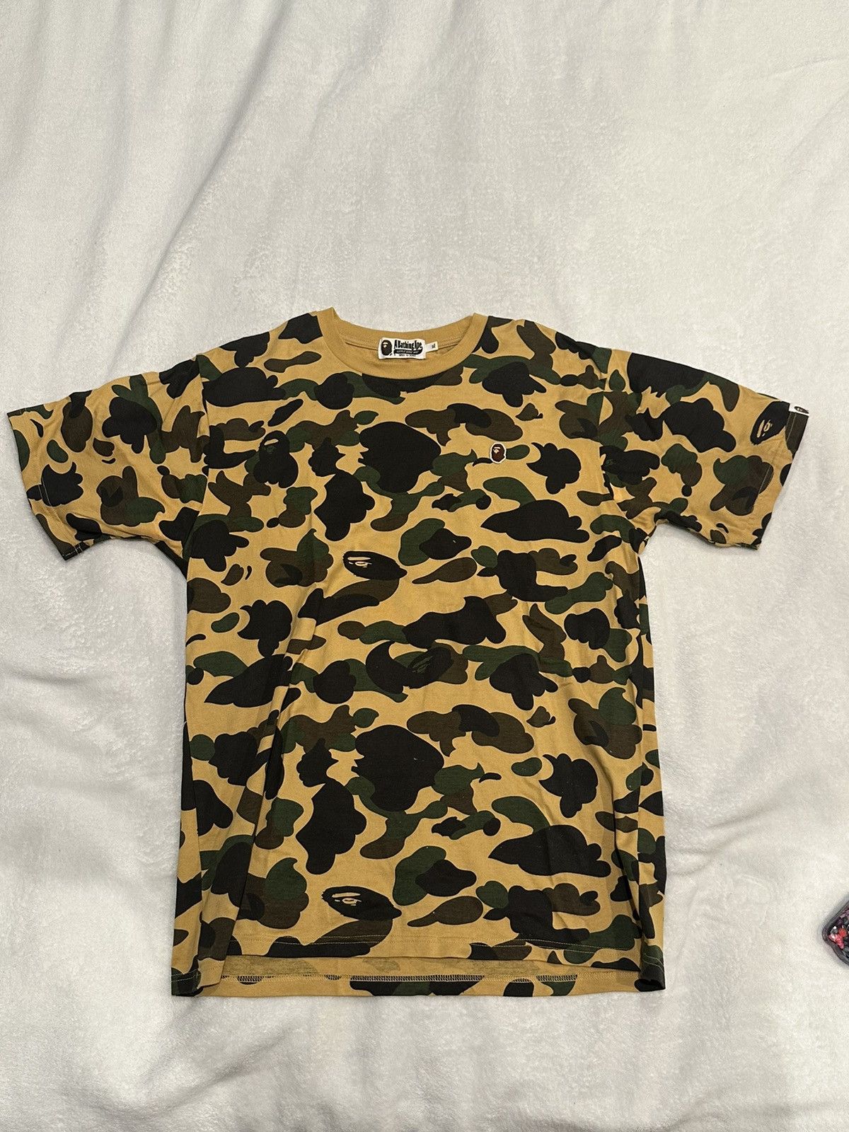Bape 1st Camo One Point Tee Size US XL / EU 56 / 4 - 1 Thumbnail