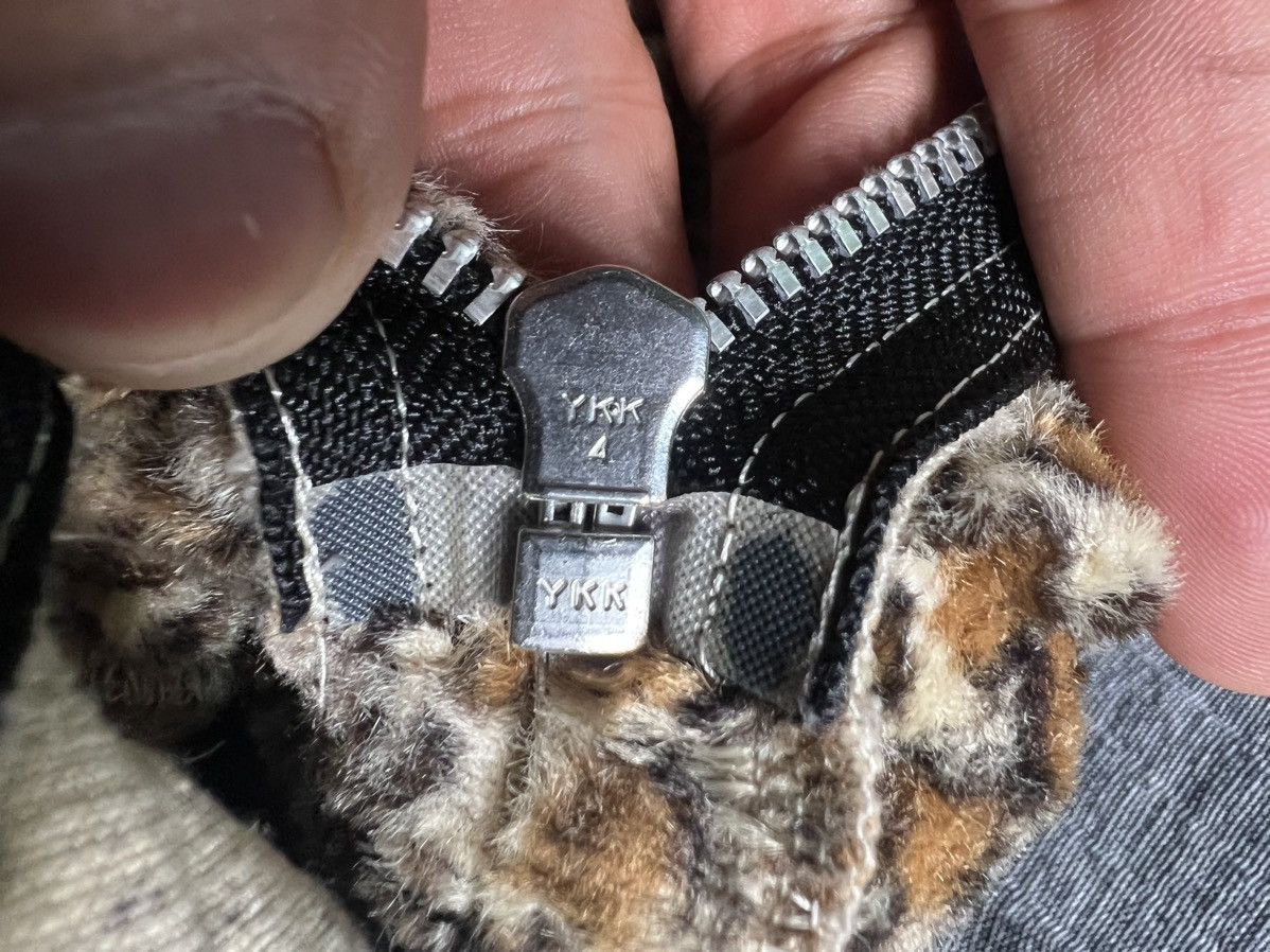 Comme des Garcons Homme Plus CDGHP A/W 09 “fashion Illusion” Leopard Pattern Zip Hoodie Size US M / EU 48-50 / 2 - 6 Thumbnail