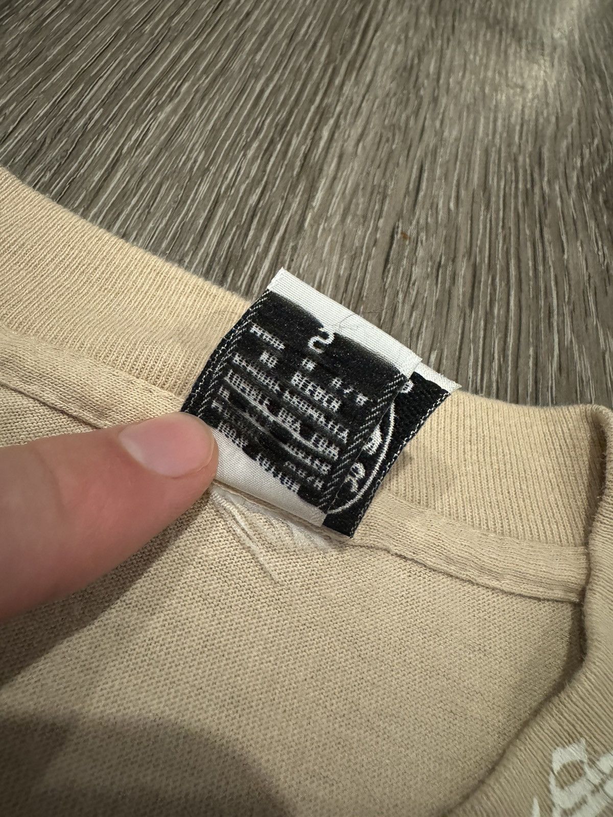 Chrome Hearts Chrome Hearts x Browns London Cream Beige Tee Small Size US S / EU 44-46 / 1 - 10 Thumbnail