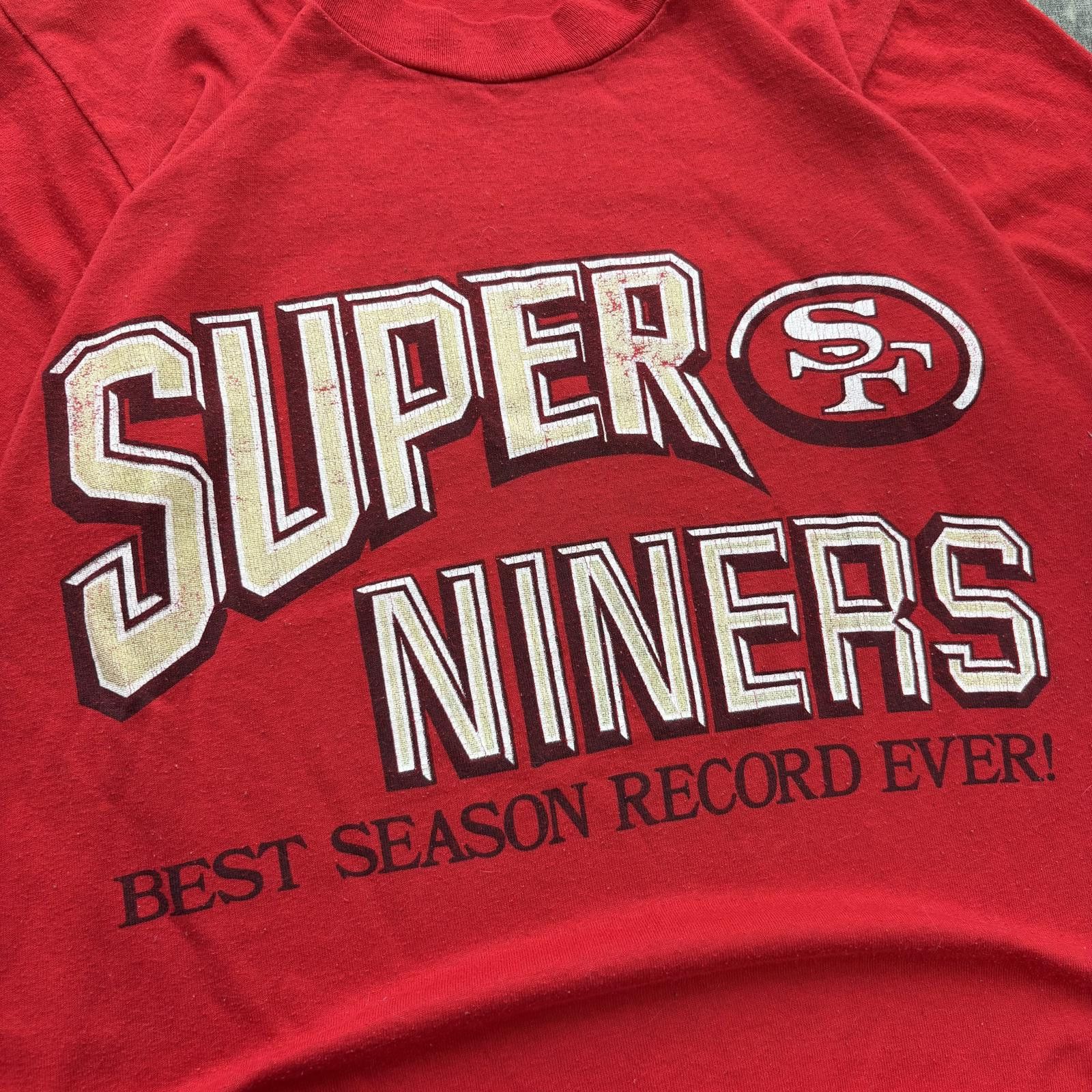 Logo 7 Vintage 80s Logo 7 San Francisco 49ers Super Niners Shirt Size US S / EU 44-46 / 1 - 3 Thumbnail