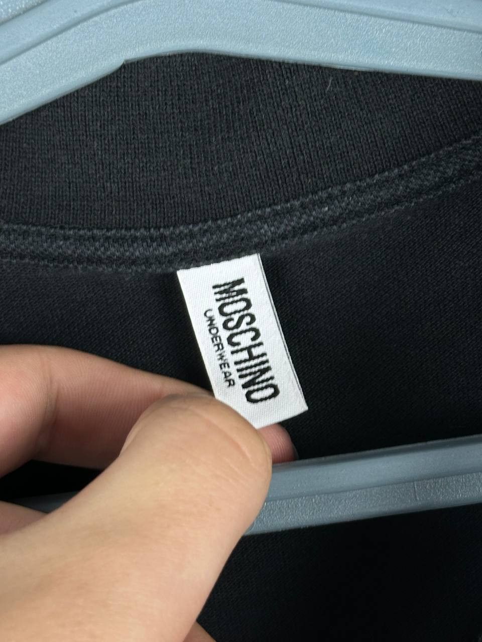 Moschino Vintage Moschino Logo Black Polo T Shirt Size US M / EU 48-50 / 2 - 5 Thumbnail