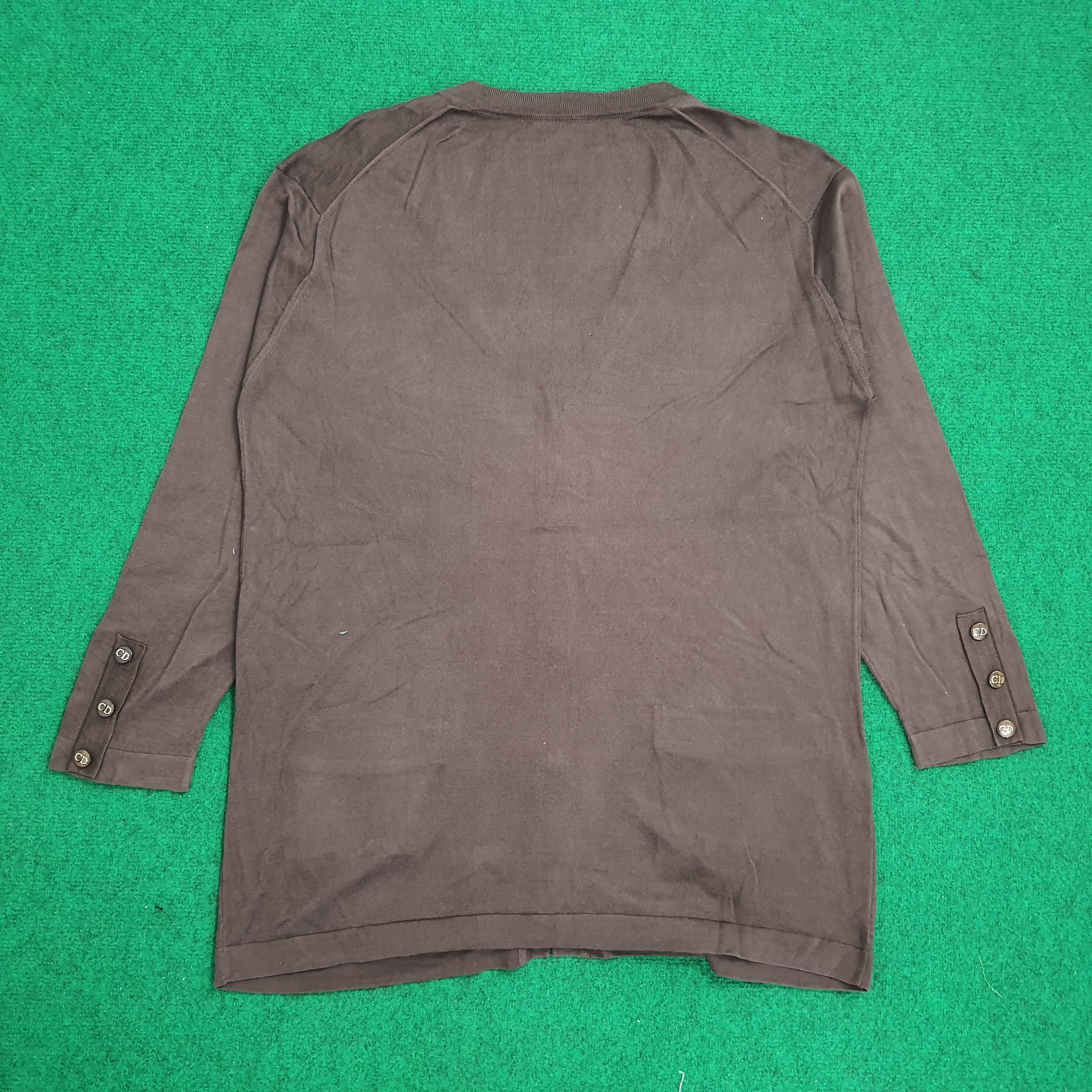 Christian Dior Monsieur × Vintage Vintage Christian Dior Cardigans C19N5 Size M / US 6-8 / IT 42-44 - 2 Thumbnail