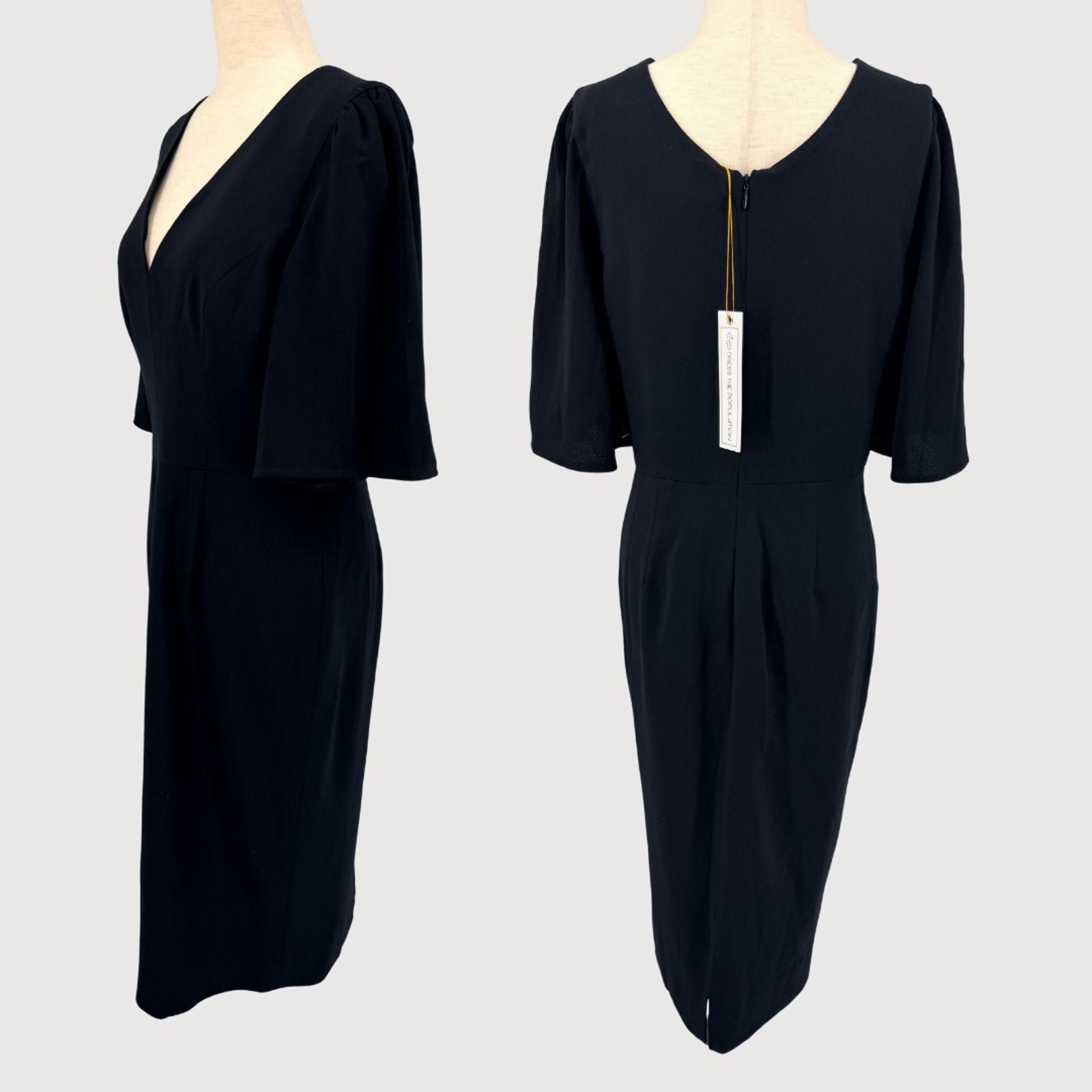 dress the population louisa butterfly sleeve cocktail dress NEW DRESS THE POPULATION Louisa Butterfly Sleeve Dress, Pine (Size XXS)