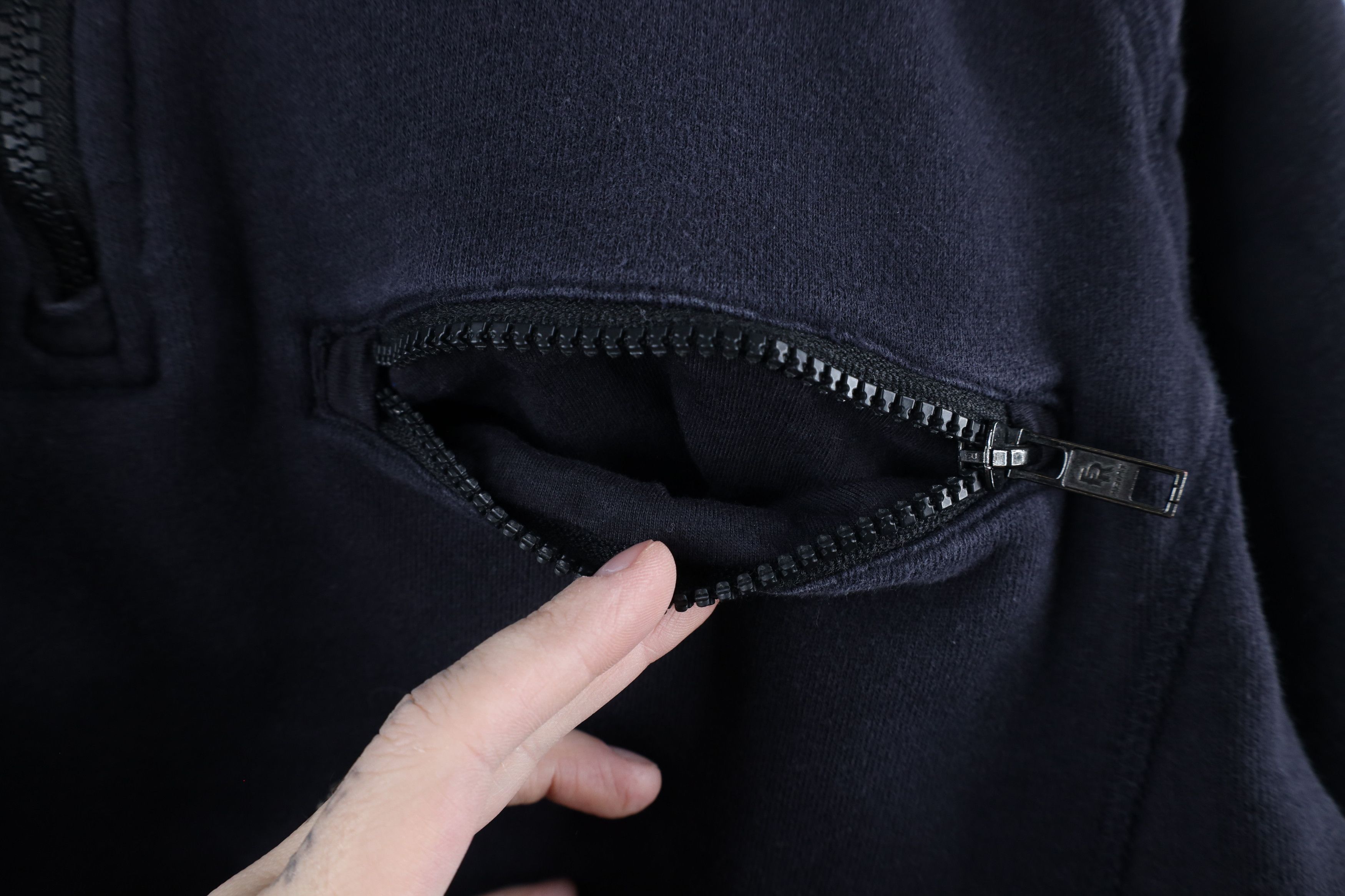 Ariat × Vintage Ariat FR Cat2 2112 Fire Resistant Half Zip Sweatshirt Blue Size US M / EU 48-50 / 2 - 7 Thumbnail