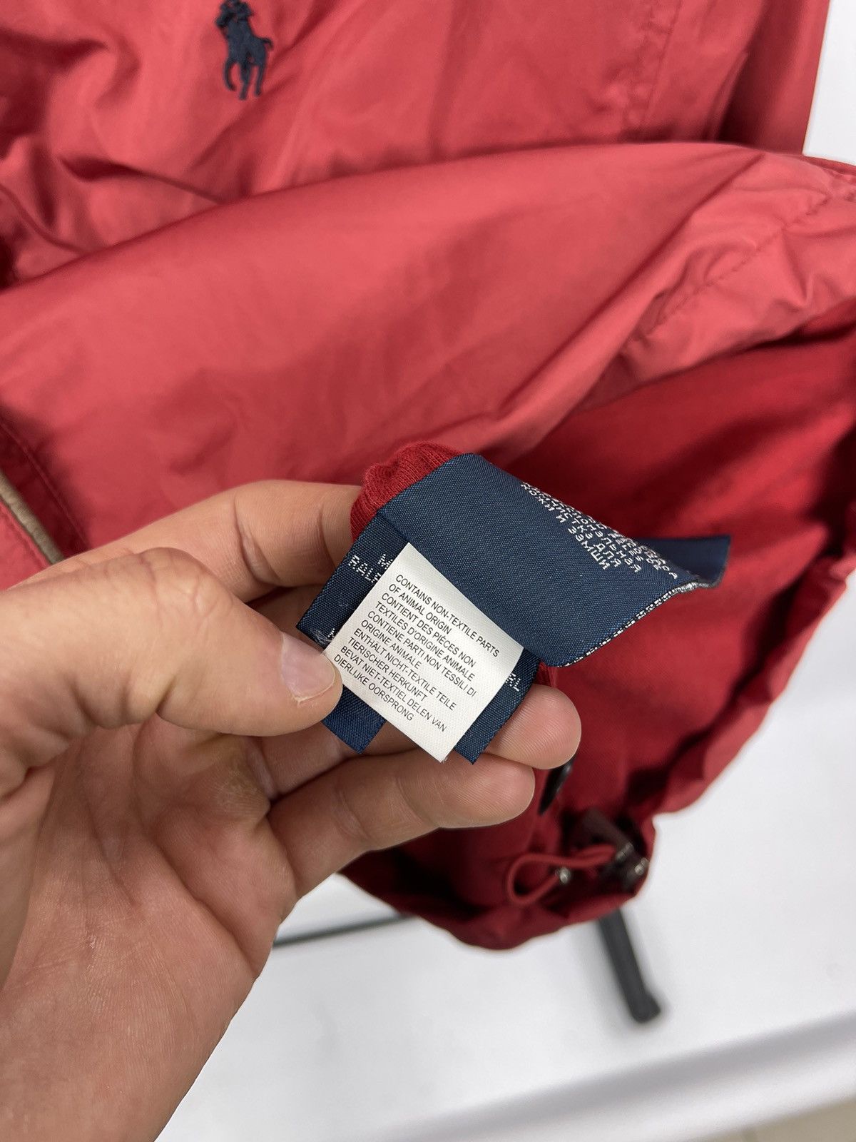 Polo Ralph Lauren Polo Ralph Lauren Men's Windbreaker Jacket Full Zip Size S Size US S / EU 44-46 / 1 - 10 Thumbnail