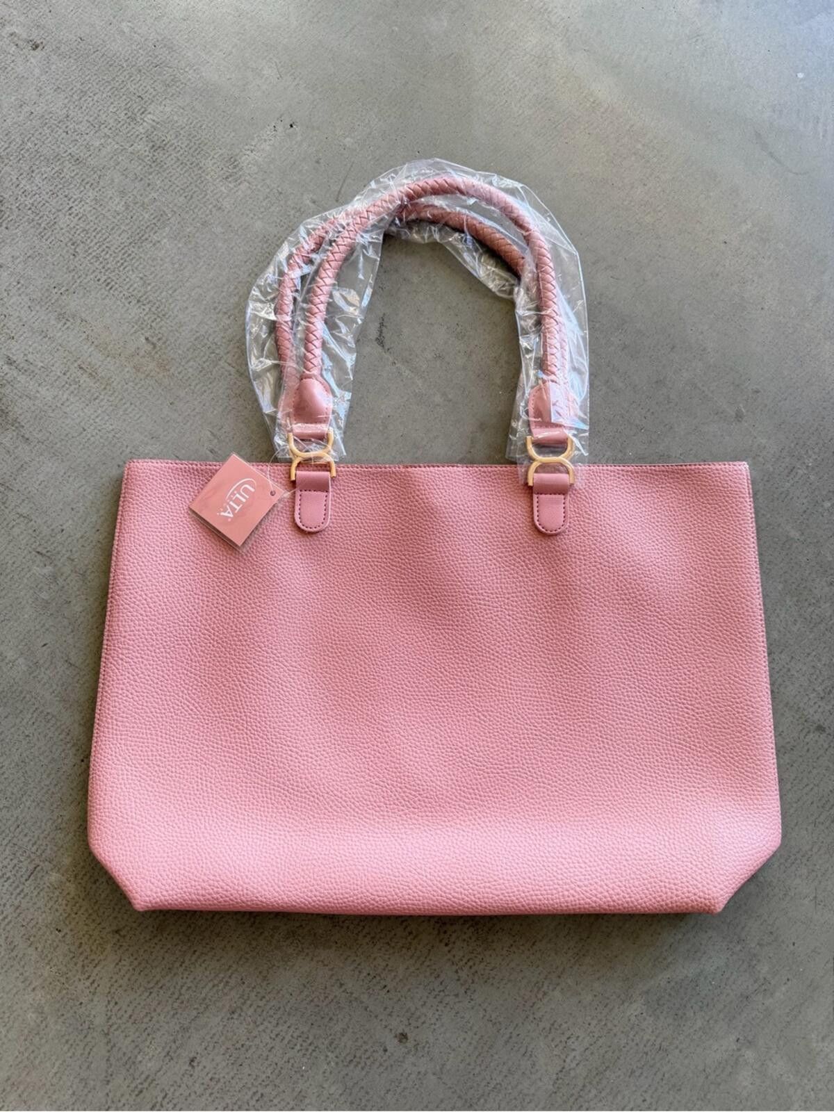 Other Ulta / Pebbled Work Tote Bag Minimal / Pink Blush Size ONE SIZE - 6 Thumbnail