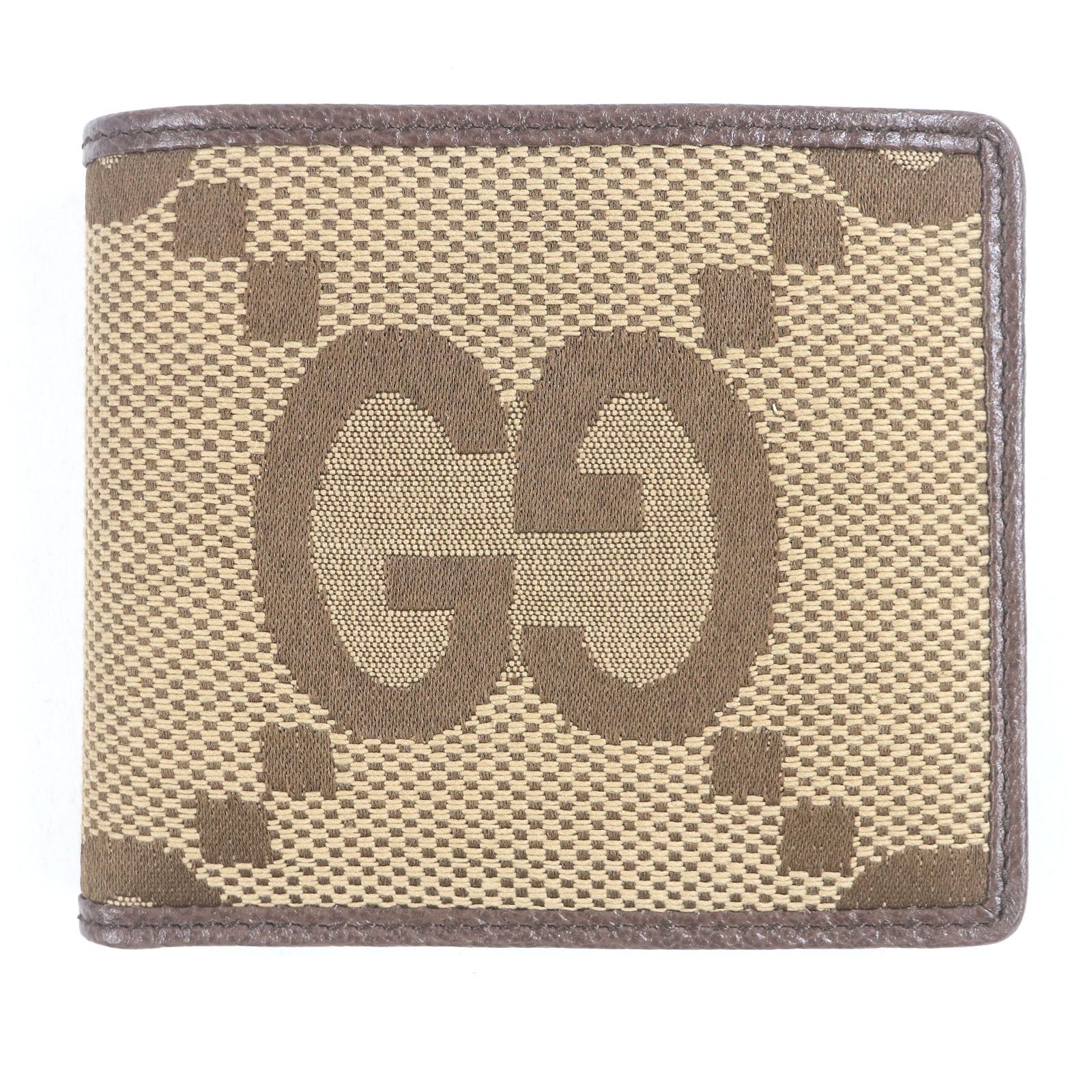 Gucci Gucci Gucci Jumbo GG Canvas Bifold Wallet Canvas Short Wallet 699308 DUTY FREE for USA Size ONE SIZE - 1 Thumbnail