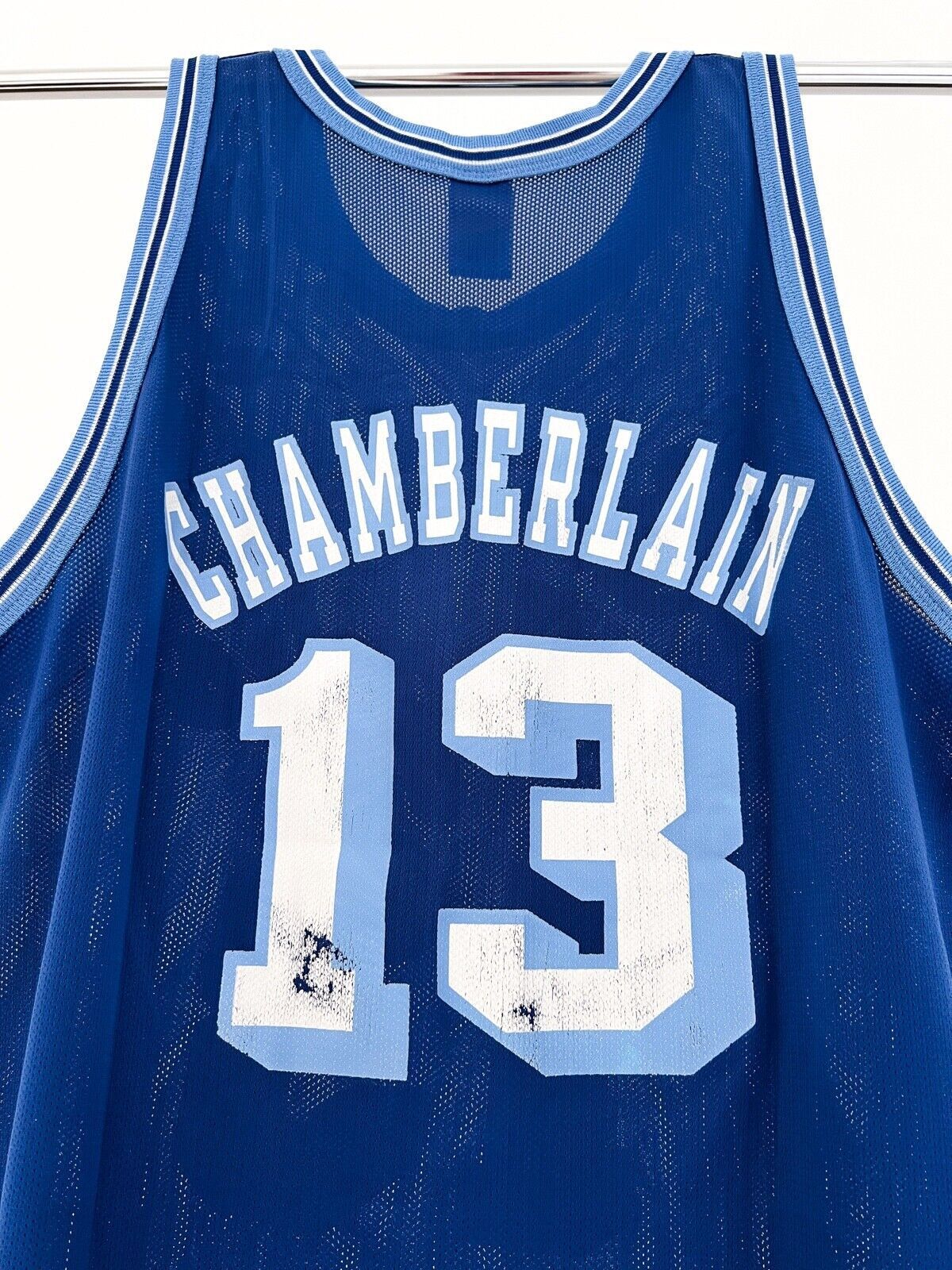 Champion Wilt Chamberlain - LA Lakers - Blue Script Champion Jersey Size US XL / EU 56 / 4 - 9 Thumbnail