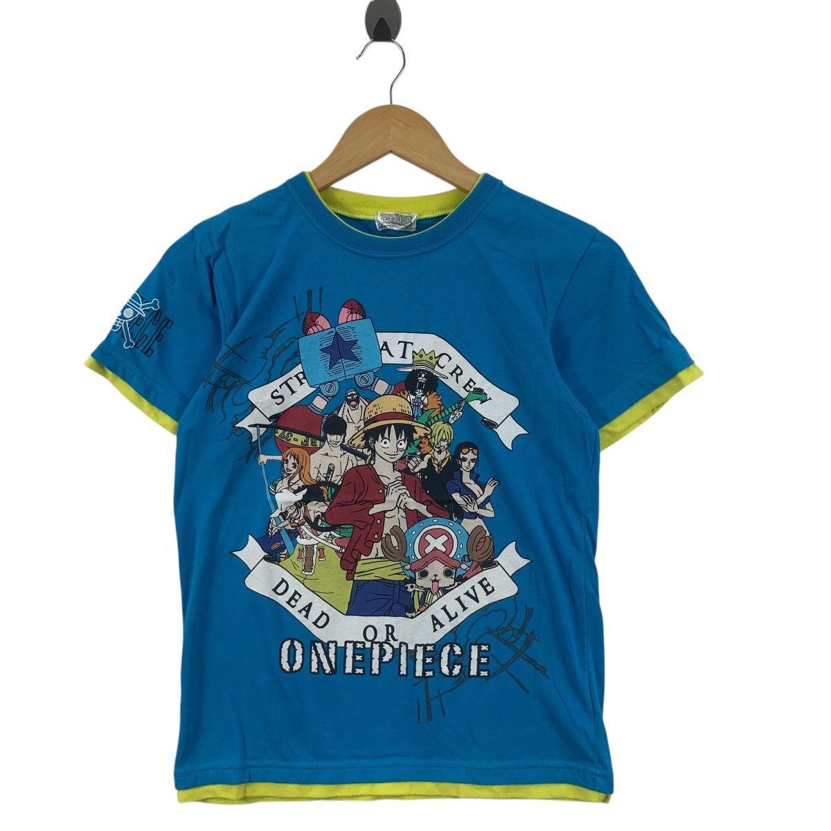 One Piece ONE PIECE ANIME Luffy Straw Hat Pirates Crew Tee Shirt Top Size XS / US 0-2 / IT 36-38 - 3 Thumbnail